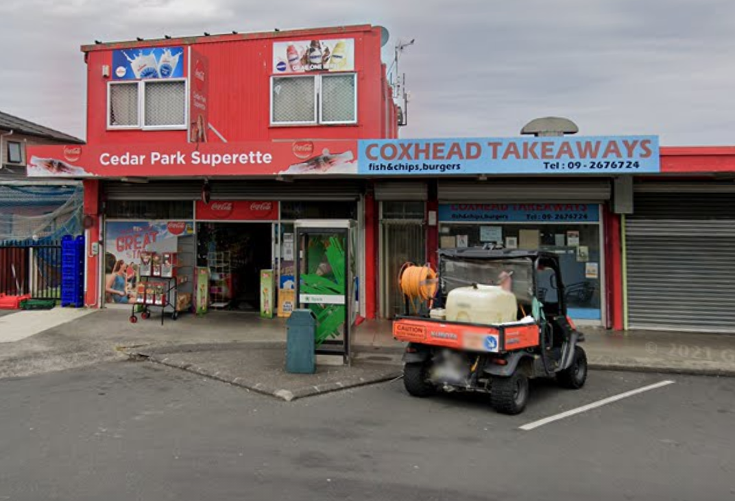 The Cedar Park Superette was visited by a person with Covid-19 last week. Photo / Google