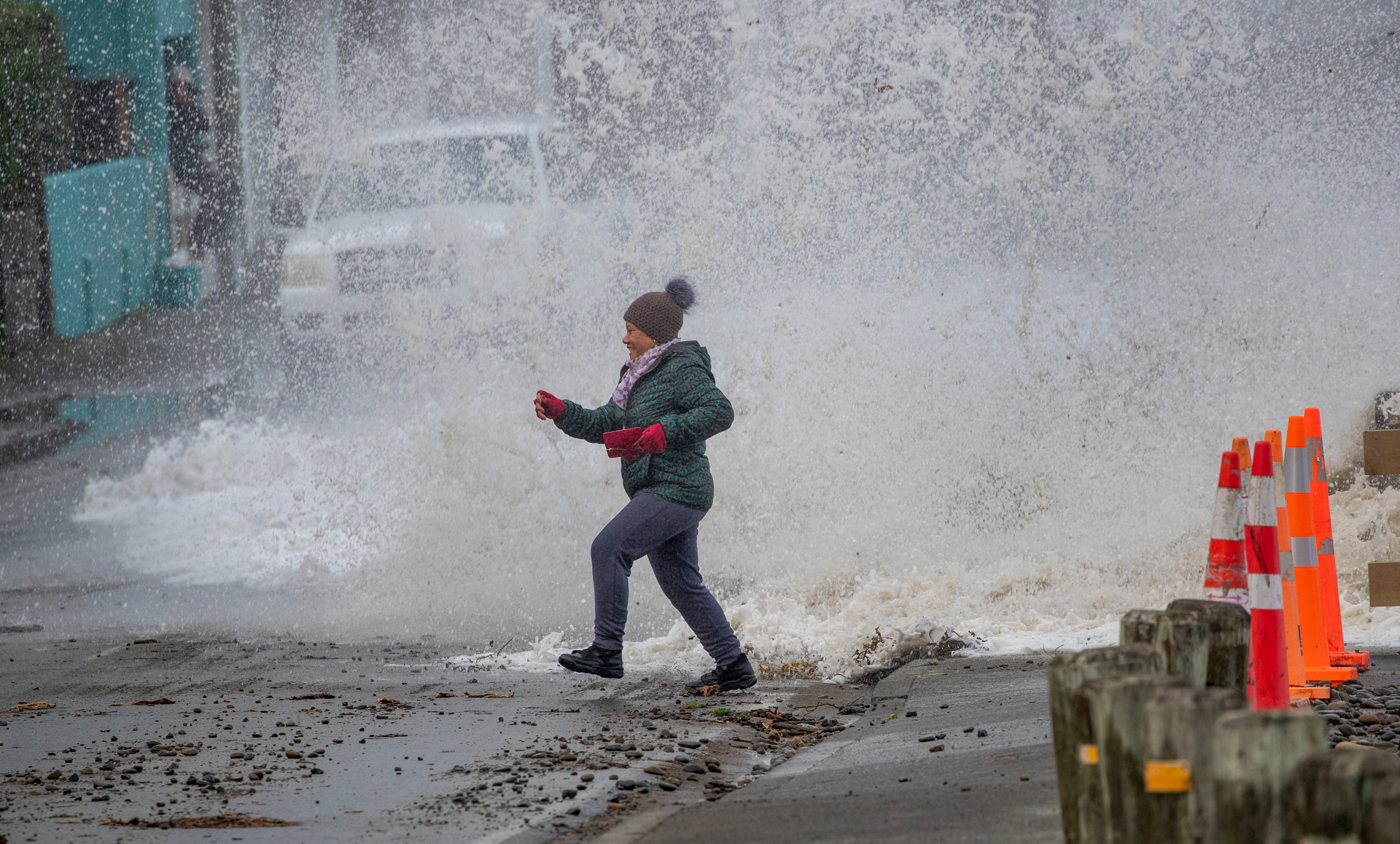 Councils don't need to wait for new national legislation to better protect coastal communities from climate change risks like rising seas, experts say. Photo / Mark Mitchell