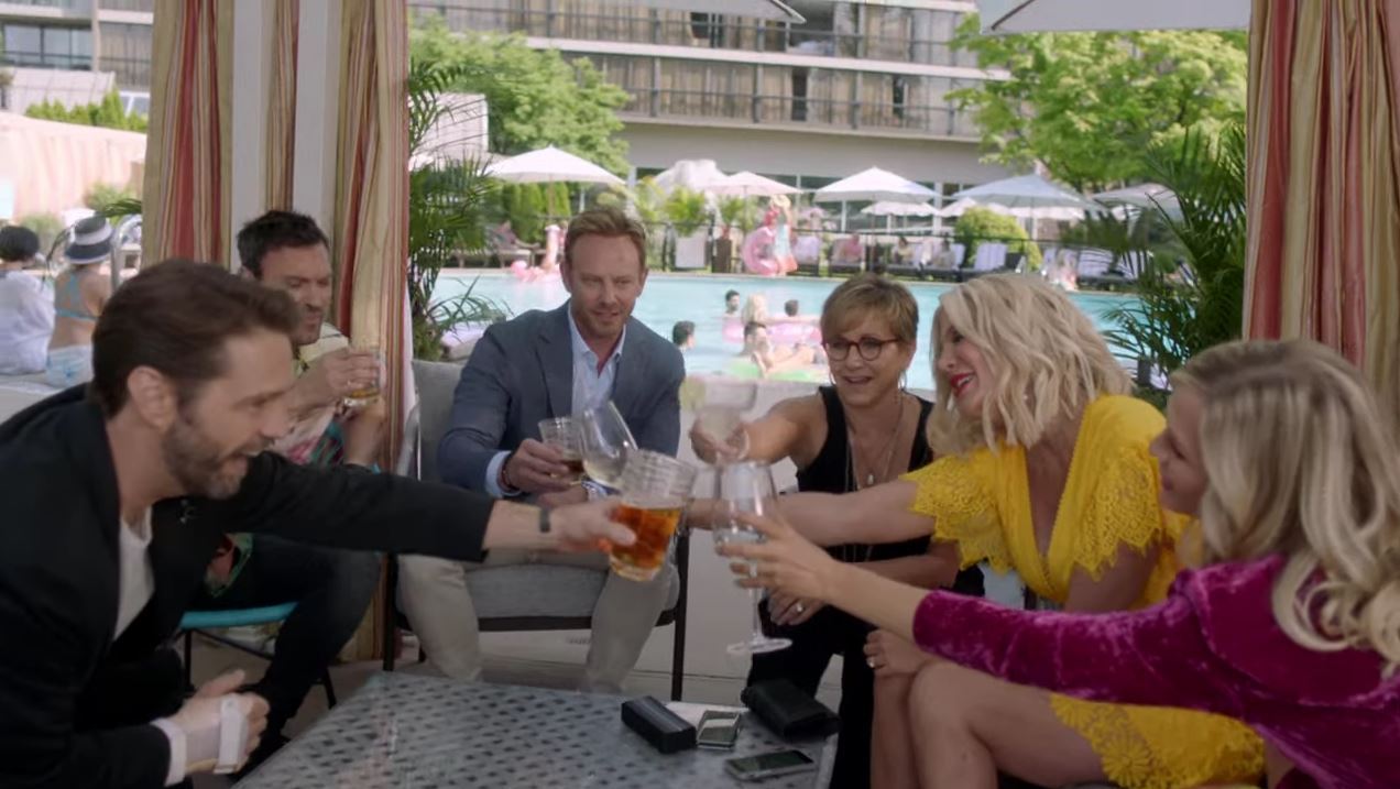 The cast of BH90210 are picking up where they left off almost 19 years ago. Image / Fox