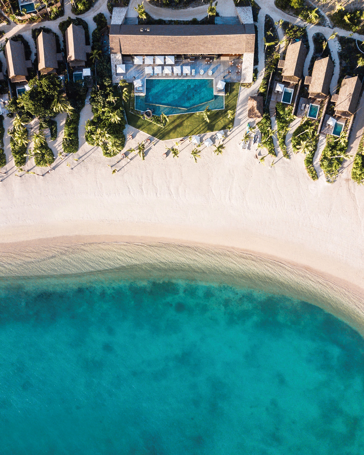 Fiji’s serene, white-sand resort Six Senses can be accessed via speedboat from Denarau Marina. Photo / Supplied