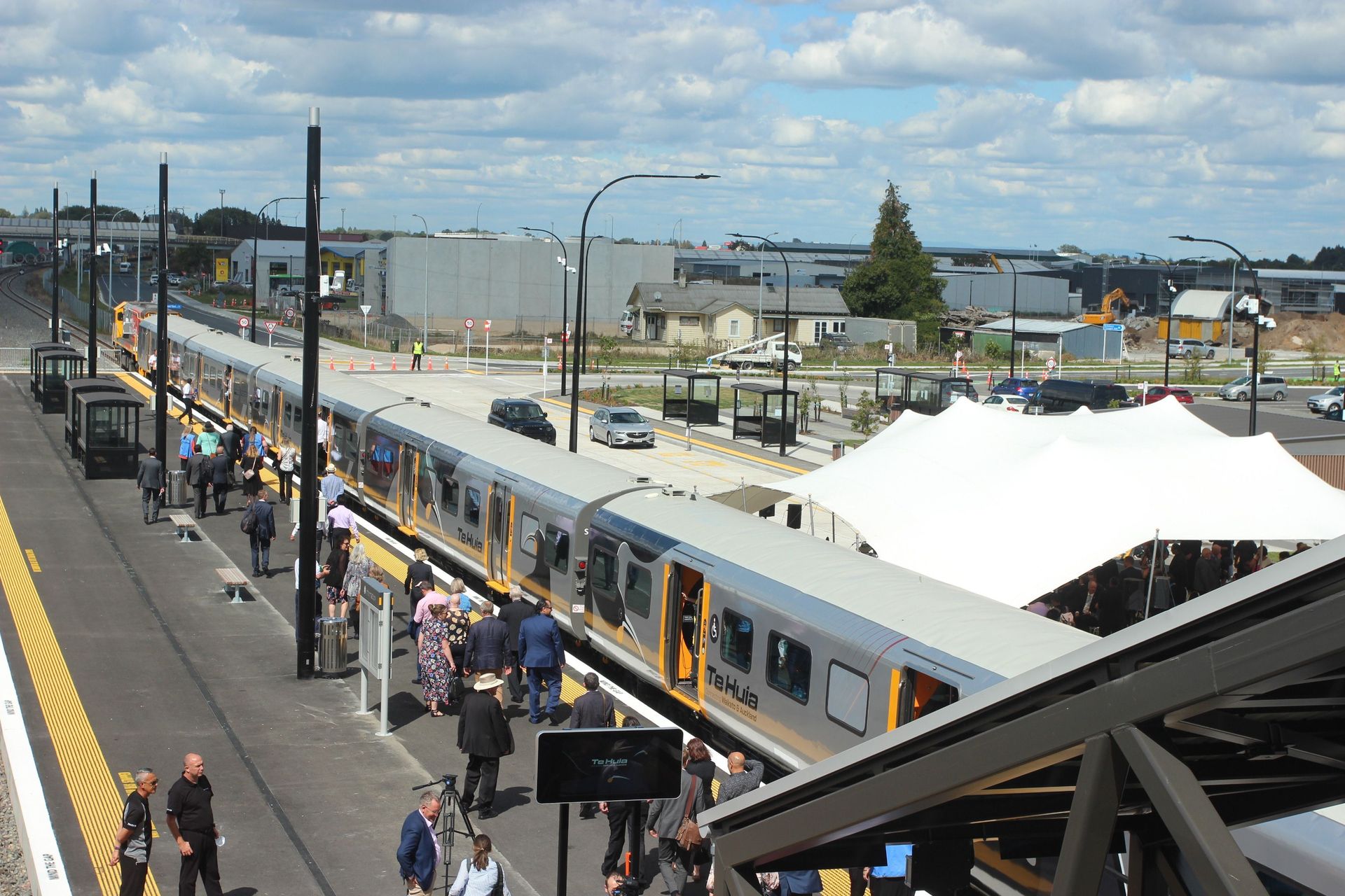 Waikato District Council has warned Te Huia passenger train services could be discontinued if the NZTA decides to stop funding them this month. Photo / Danielle Zollickhofer