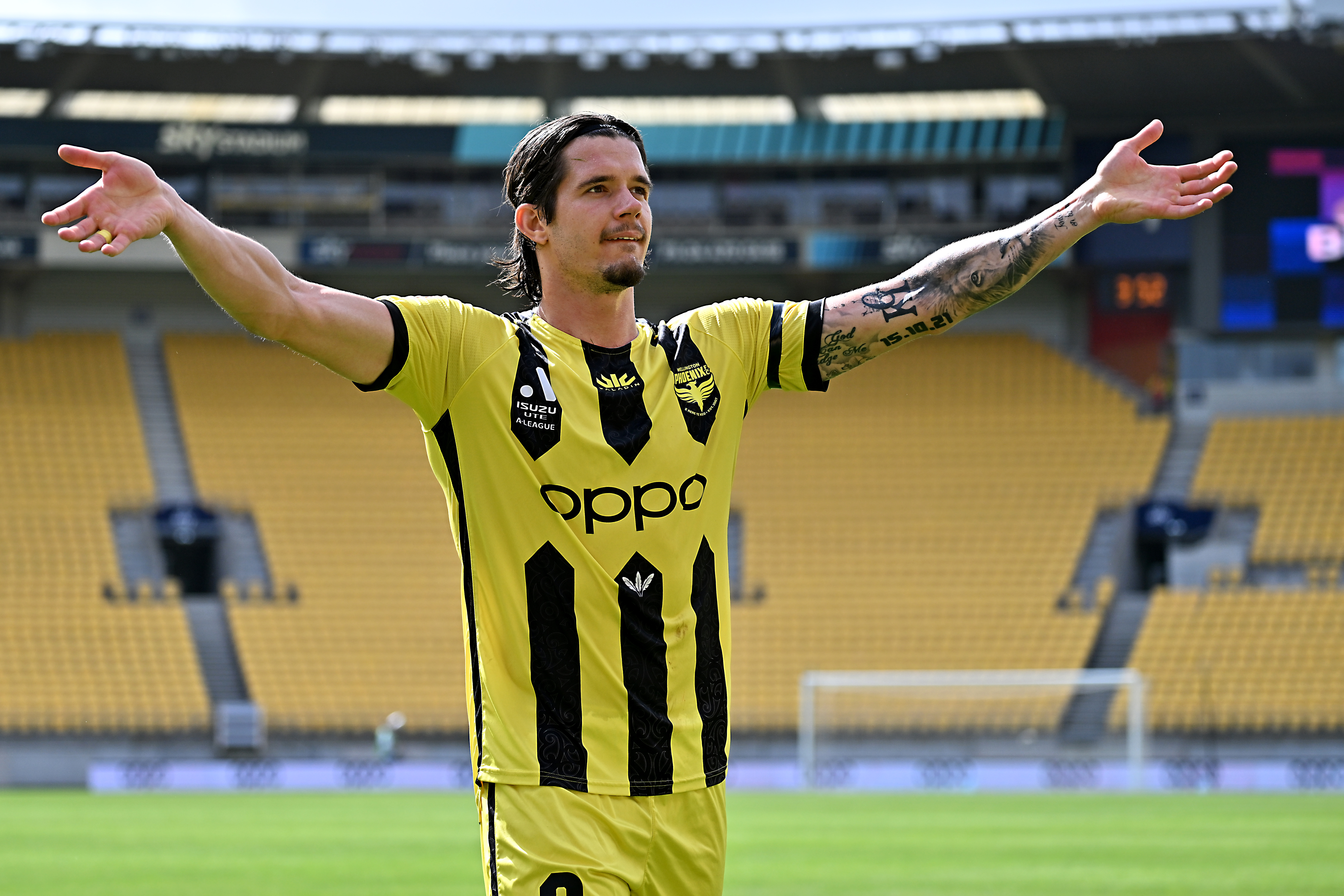 Oskar Zawada is a free agent after leaving the Wellington Phoenix. Photo / Getty Images