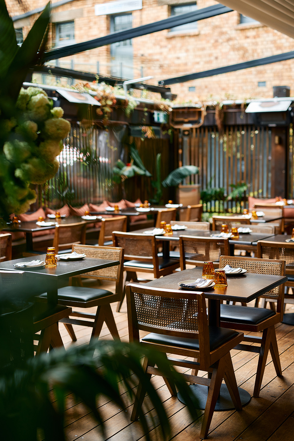 The dining room at Milenta. Photo / Babiche Martens