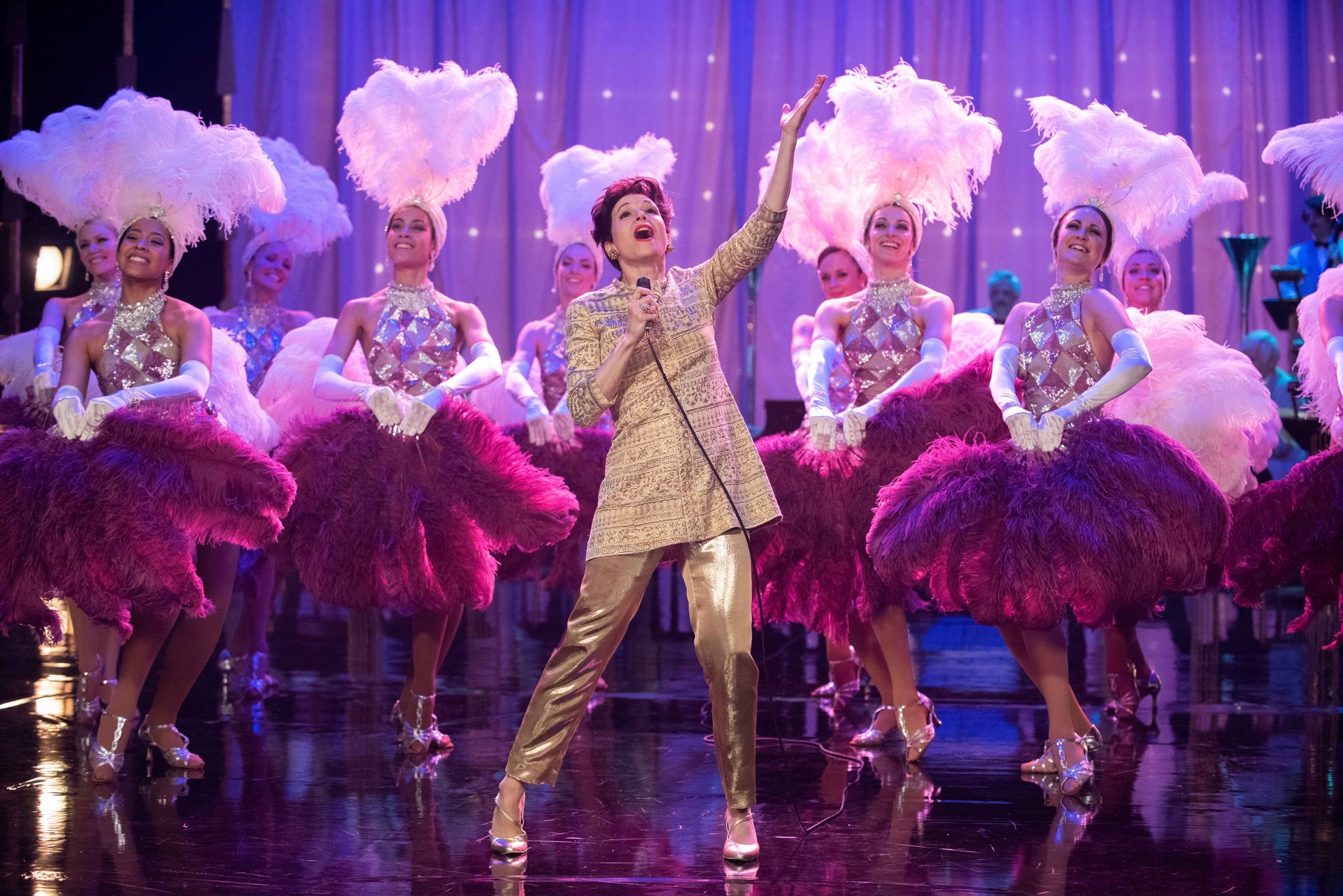 Rene Zellweger as Judy Garland in a scene from the movie Judy. Photo / supplied