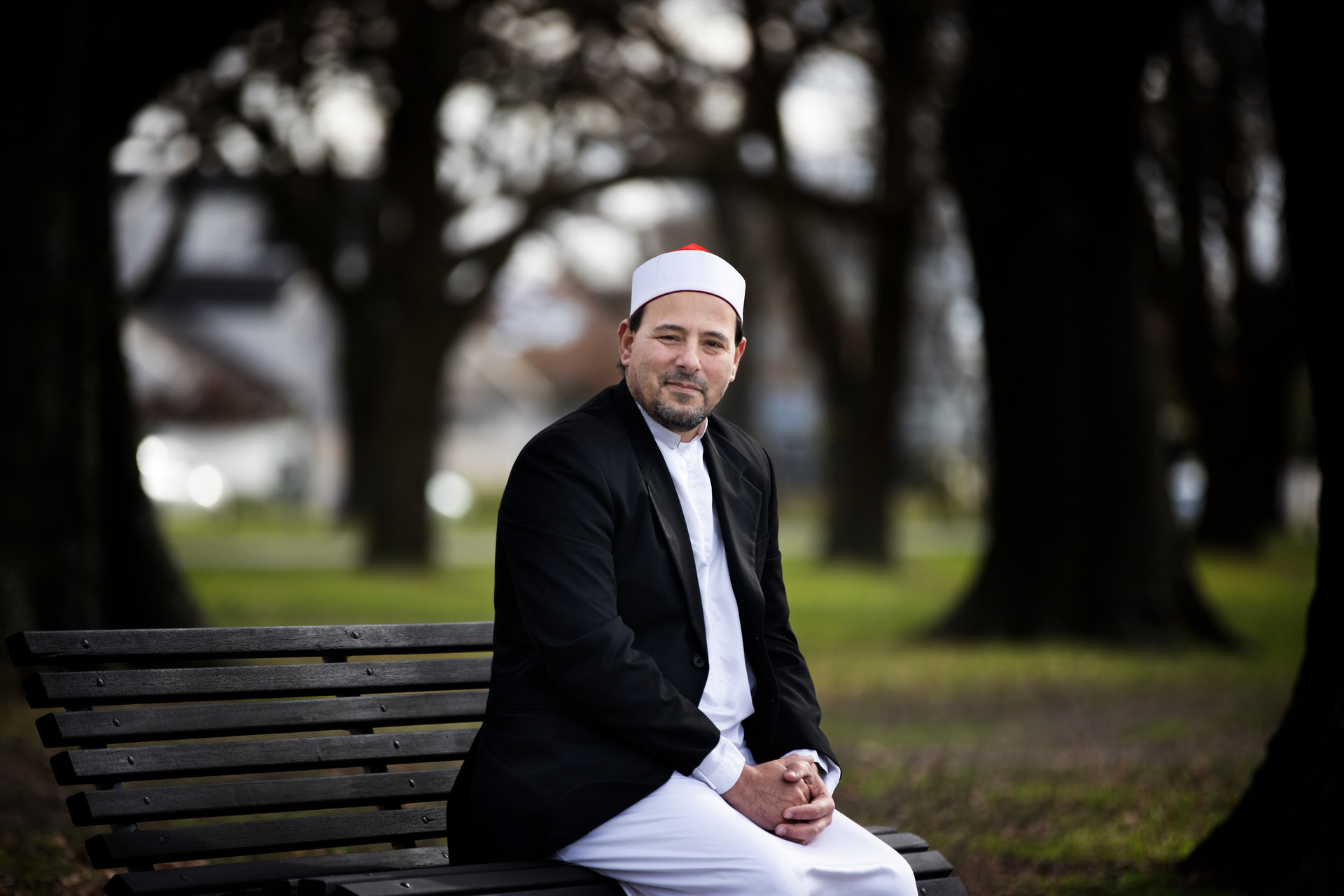 The Imam of Al Noor Mosque, Gamal Fouda. Photo / Mike Scott