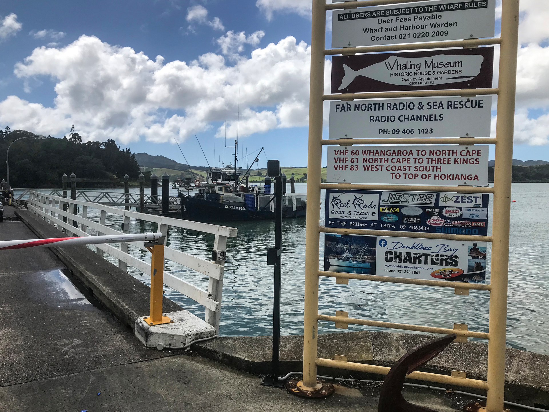 The Mangonui fishing wharf. Photo / David Fisher
