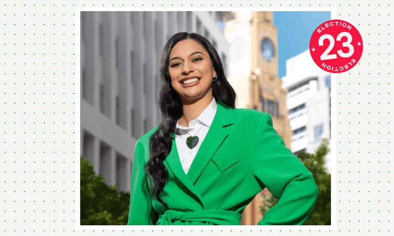 Green Party candidate Tamatha Paul. Image / Spinoff