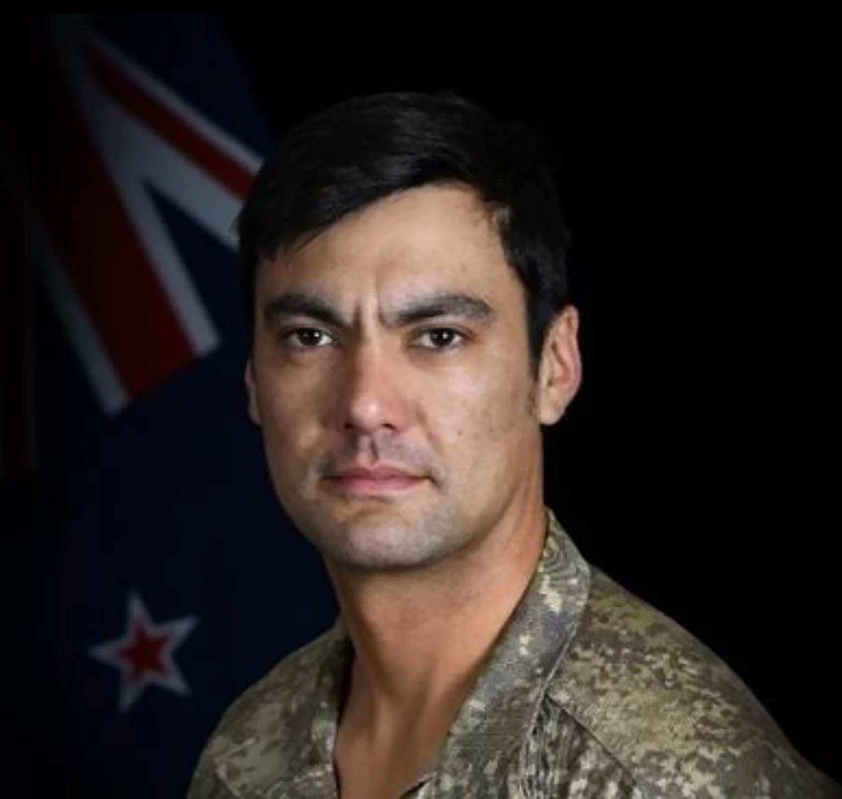 Lance Corporal Nicholas Kahotea, as pictured in his formal NZDF photograph. 