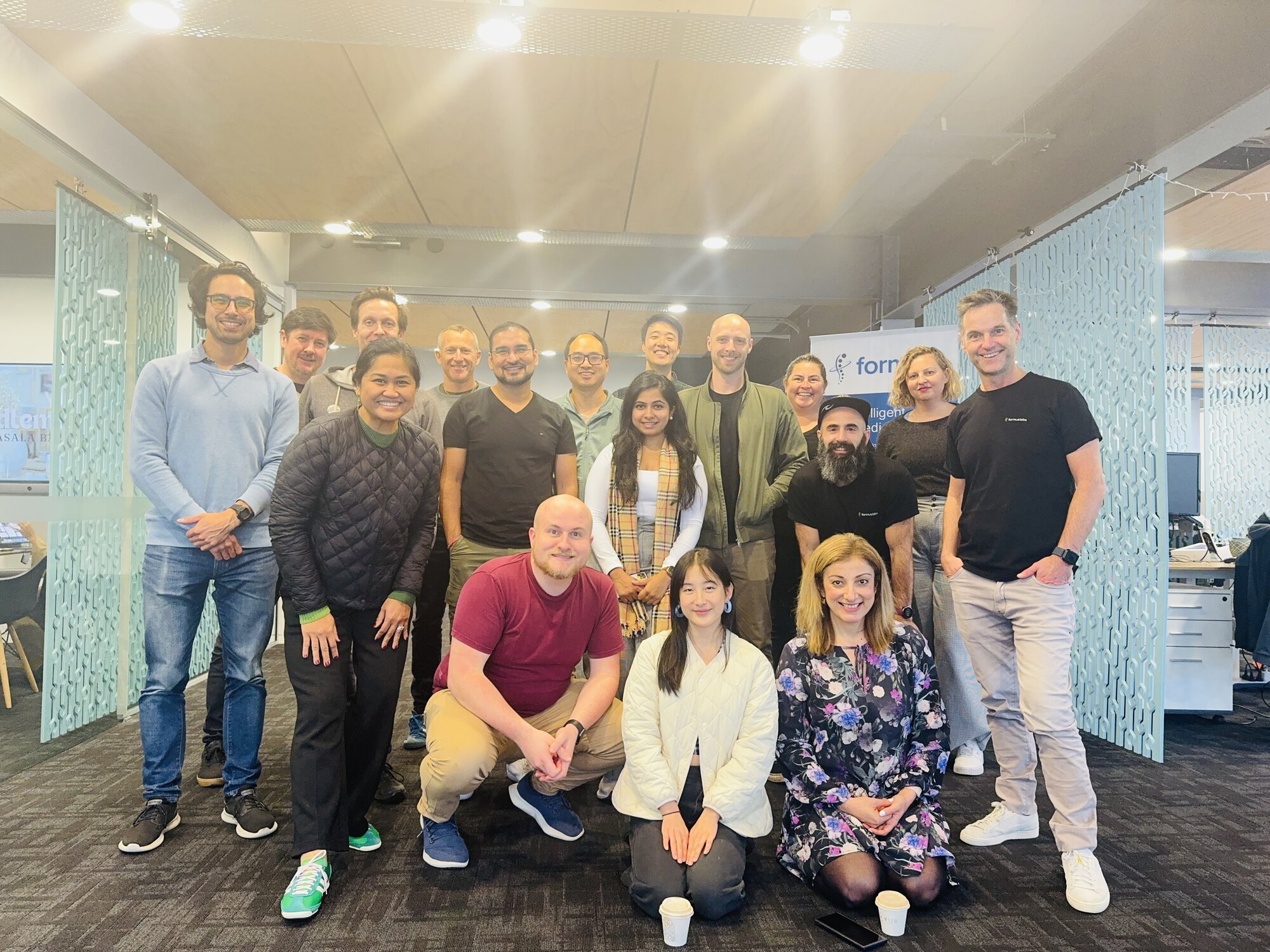  Members of the Formus Labs team, still based in NZ as the firm pushes into the US and Japan.