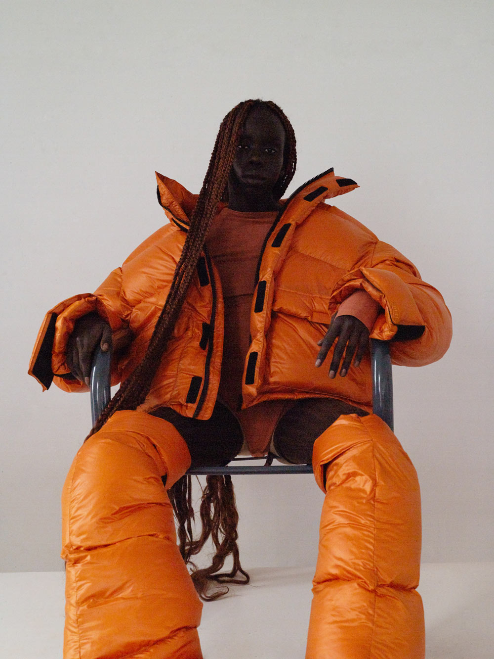 PFD puffer jacket in Turmeric. Photo / Entire Studios