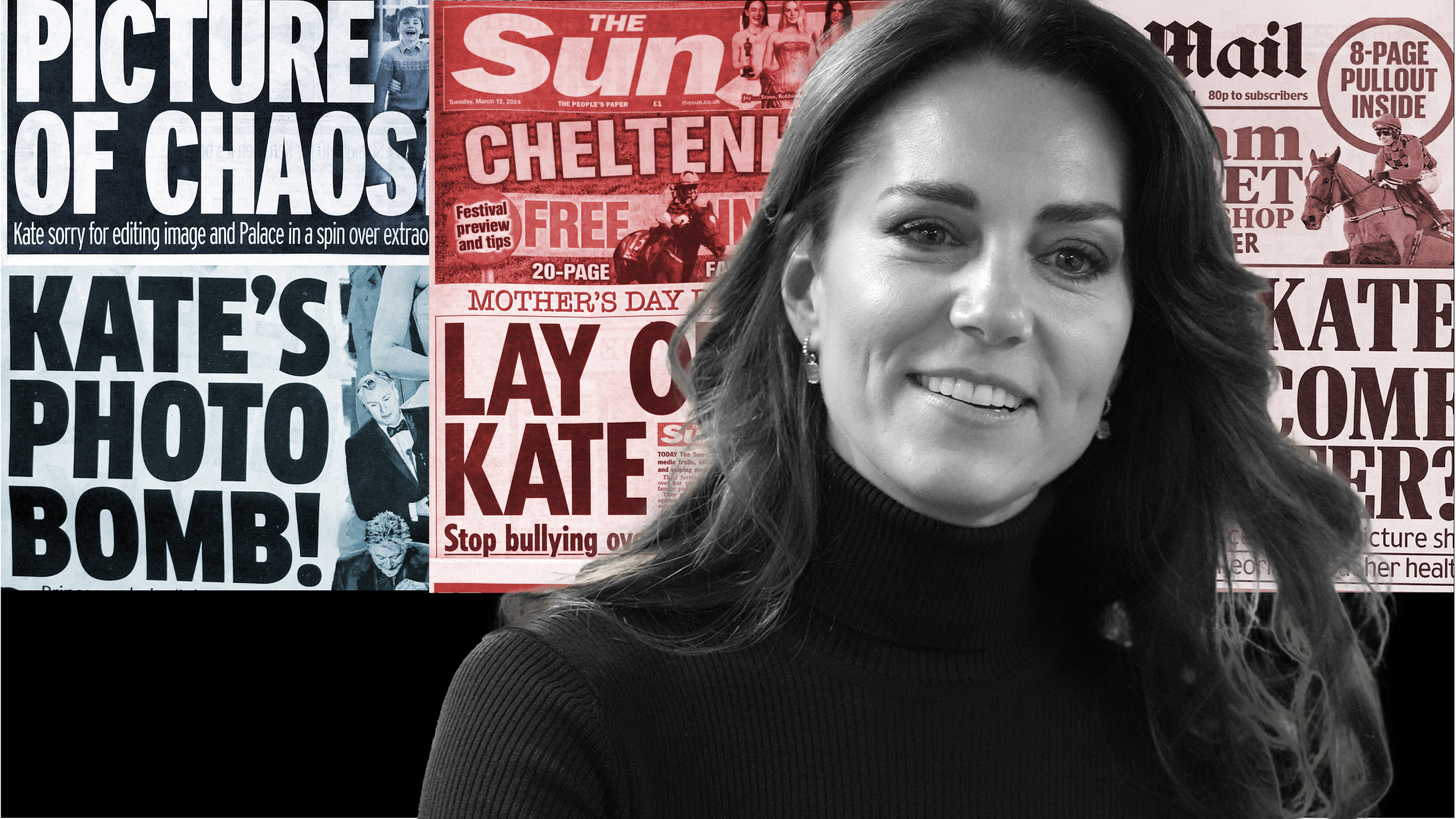 In recent weeks, frenzied online chatter claimed that Kate was dead or even in an induced coma — a rumour dismissed by Kensington Palace as “ludicrous”. Photo / AP