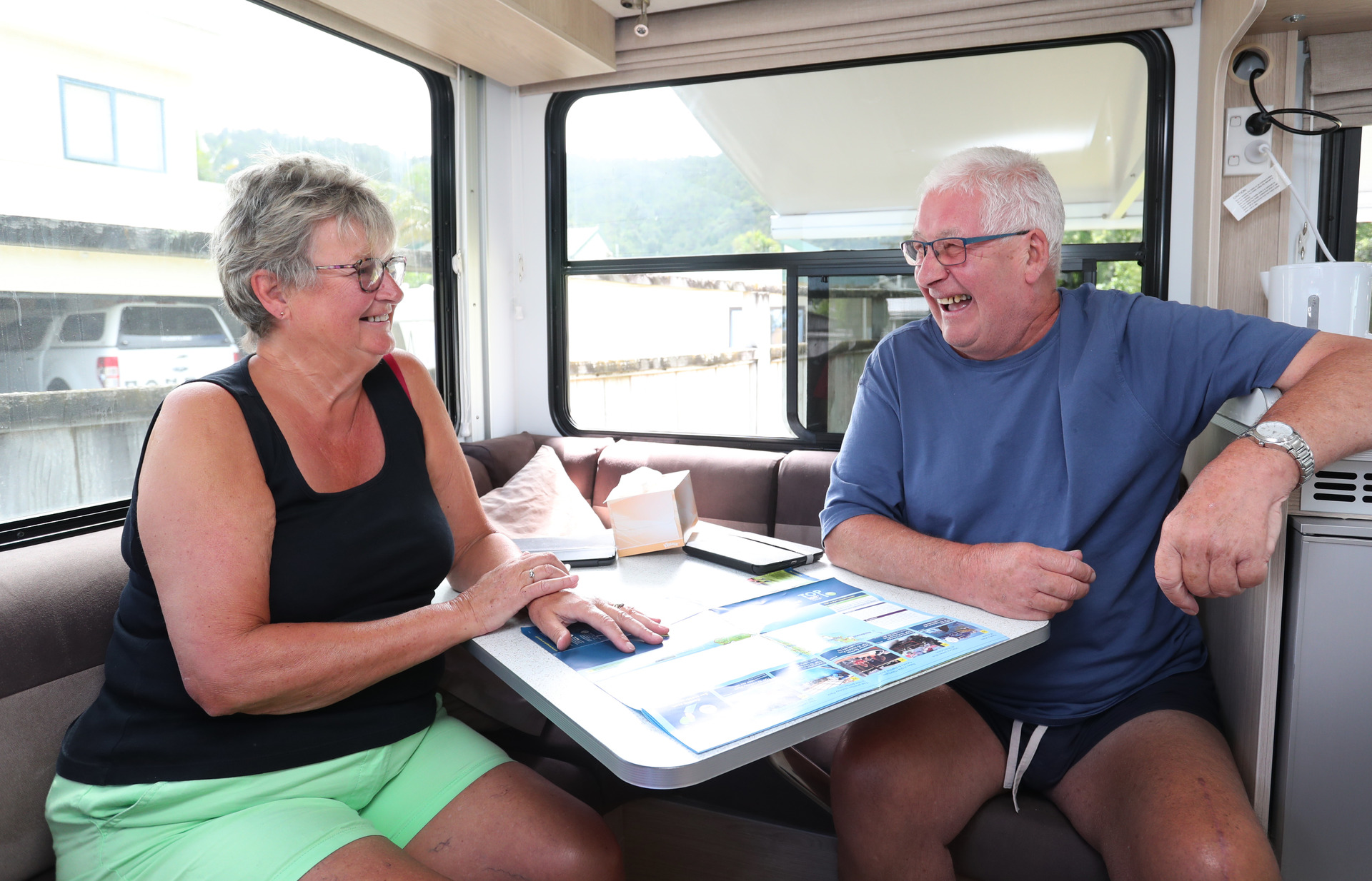 After spending a month in Northland, Anne and David Needham are headed for the Bay of Plenty. Photo / John Stone