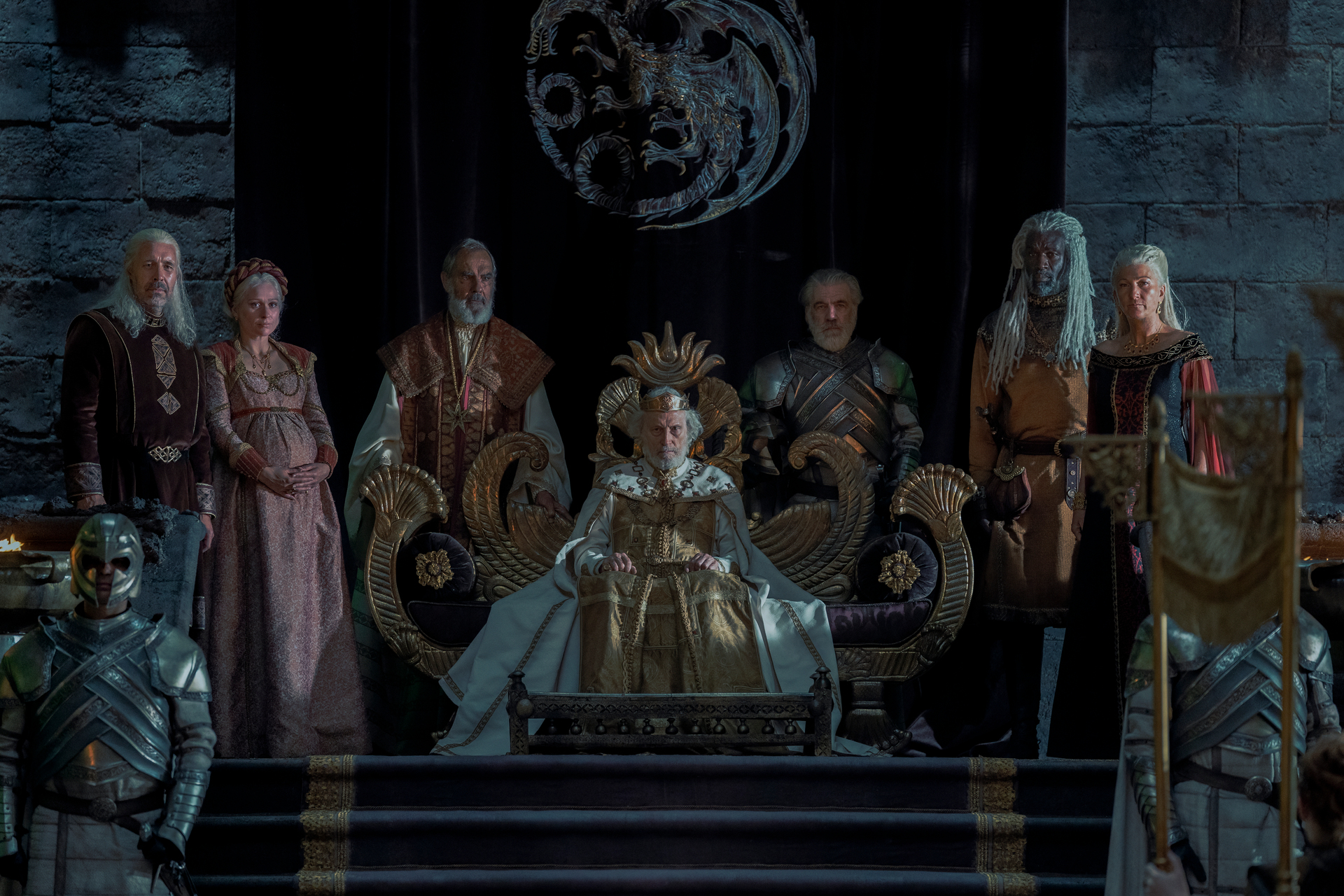 The Targaryens, one big happy family in House of the Dragin, coming to Sky's Soho and Neon on Monday.