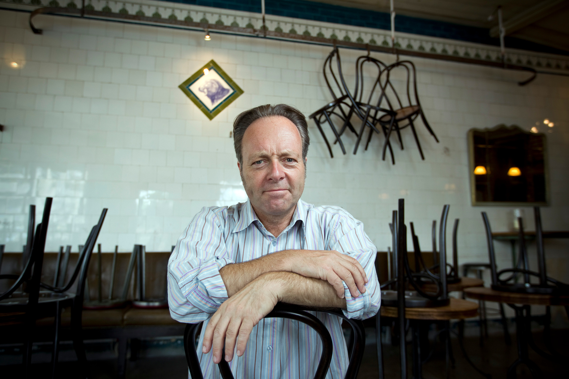 Freida Margolis wine bar owner Mike Howie. Photo / Michael Craig