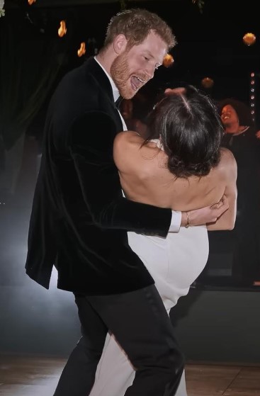 Meghan and Harry's wedding photos shown in the trailer for part two of their Netflix series. Photo / Netflix
