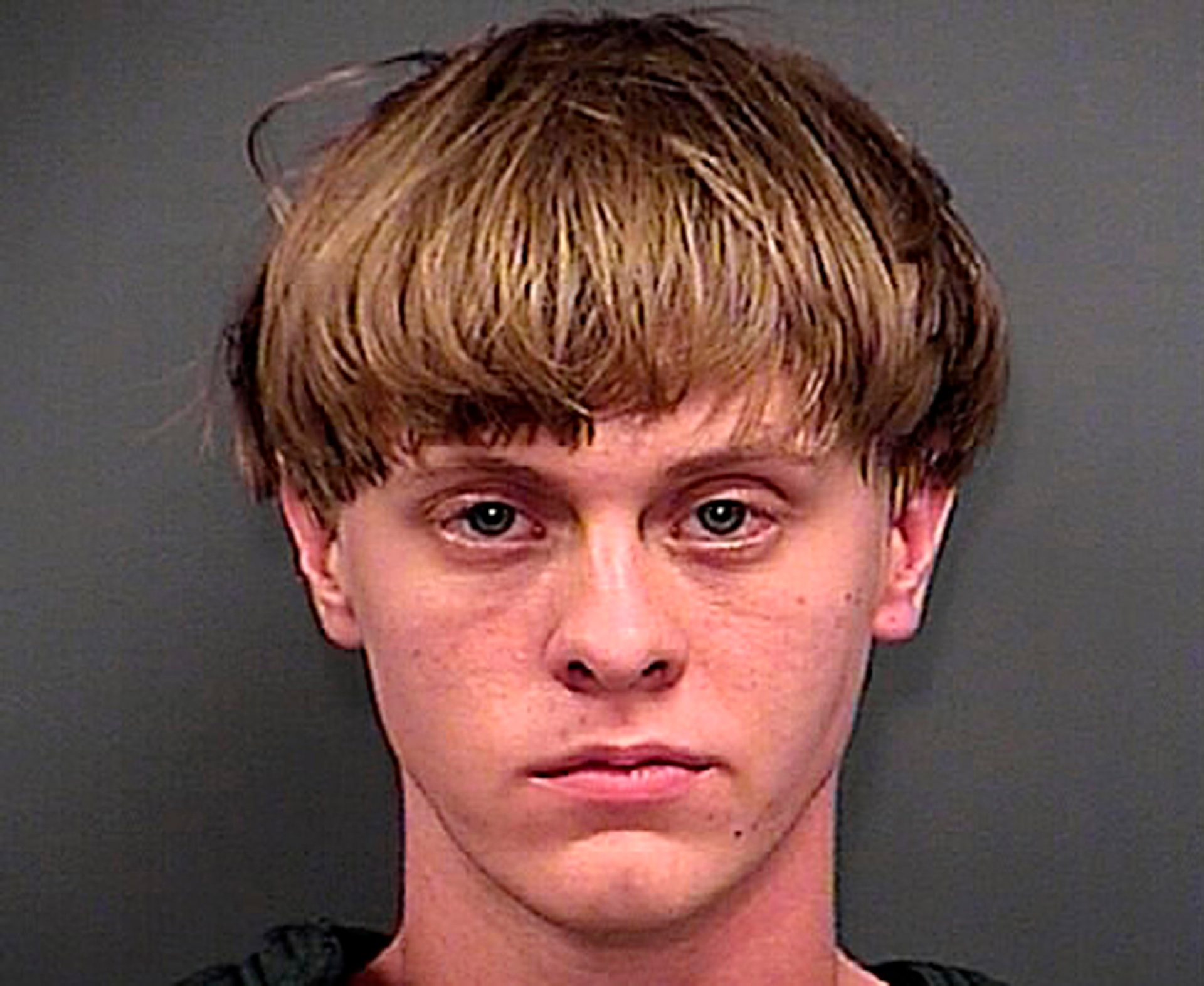 Photo from 2015 after Dylann Roof was arrested. Roof became the first person in the U.S. sentenced to death for a federal hate crime. Photo / AP