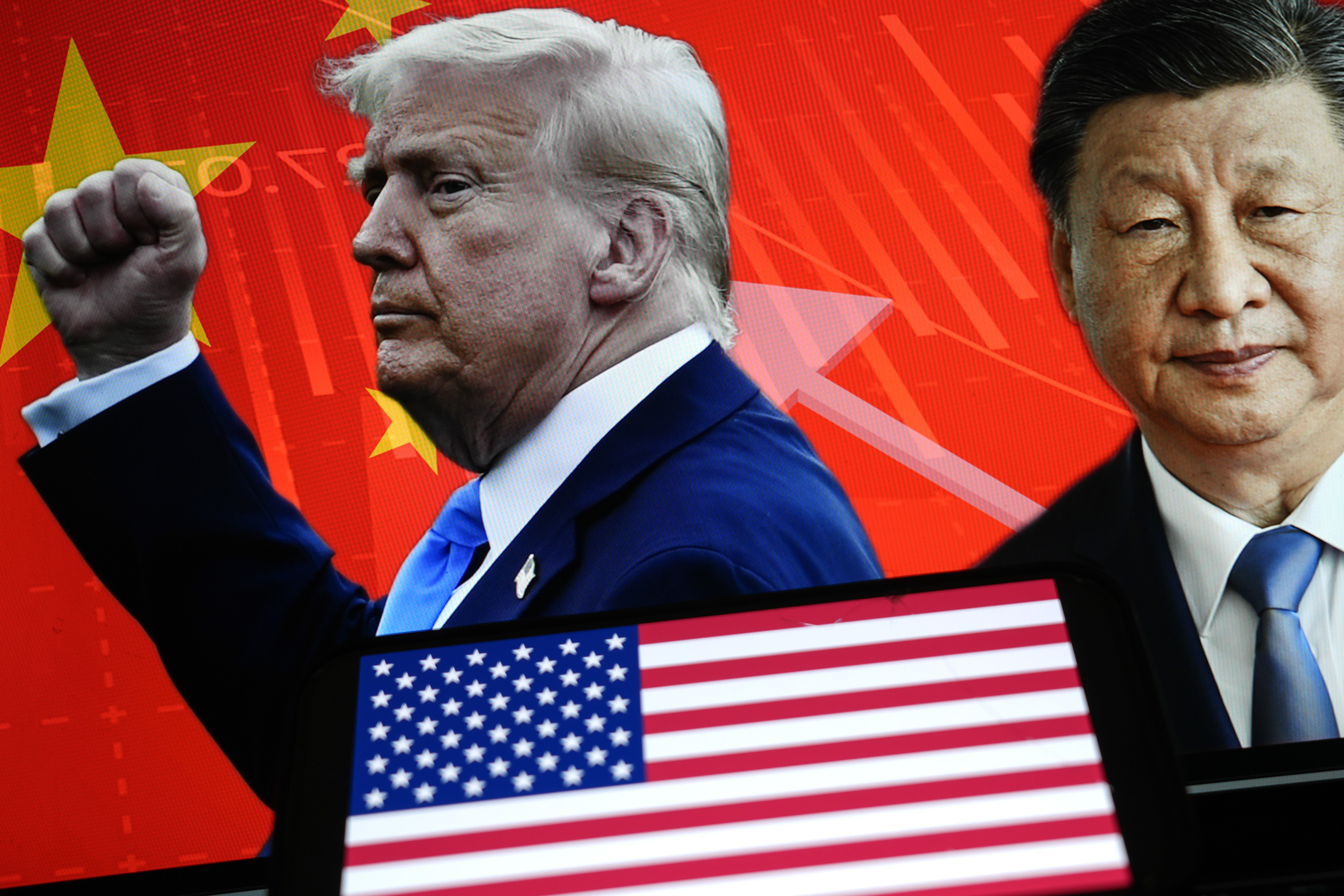 US President Donald Trump and Chinese President Xi Jinping are about to meet in in Busan, South Korea. Photo / Getty Images