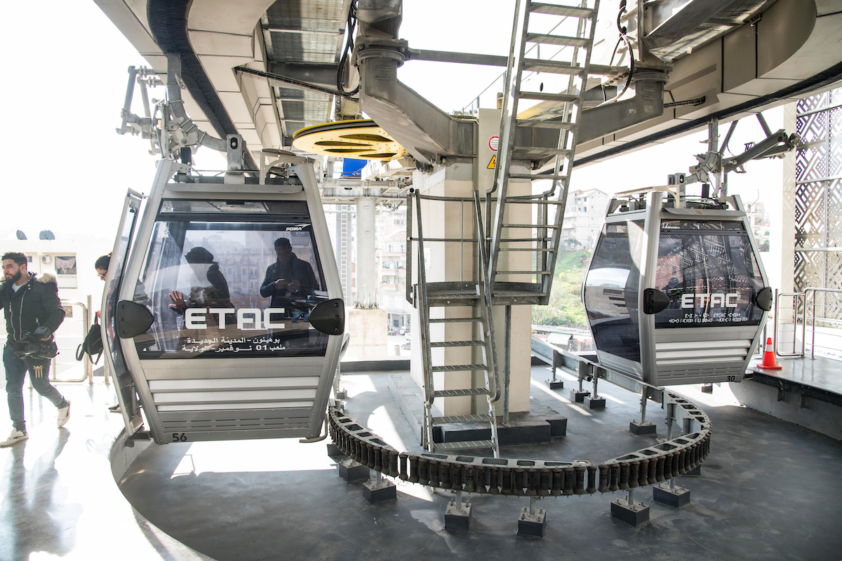 The Algerian city of Tizi Ouzou has signed up to build a second cable car system. Photo / Seilbahn, POMU