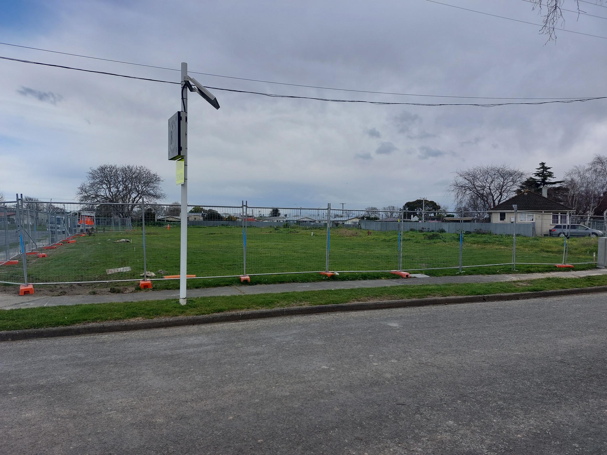 The vacant development site which is now in doubt. Photo / NZME