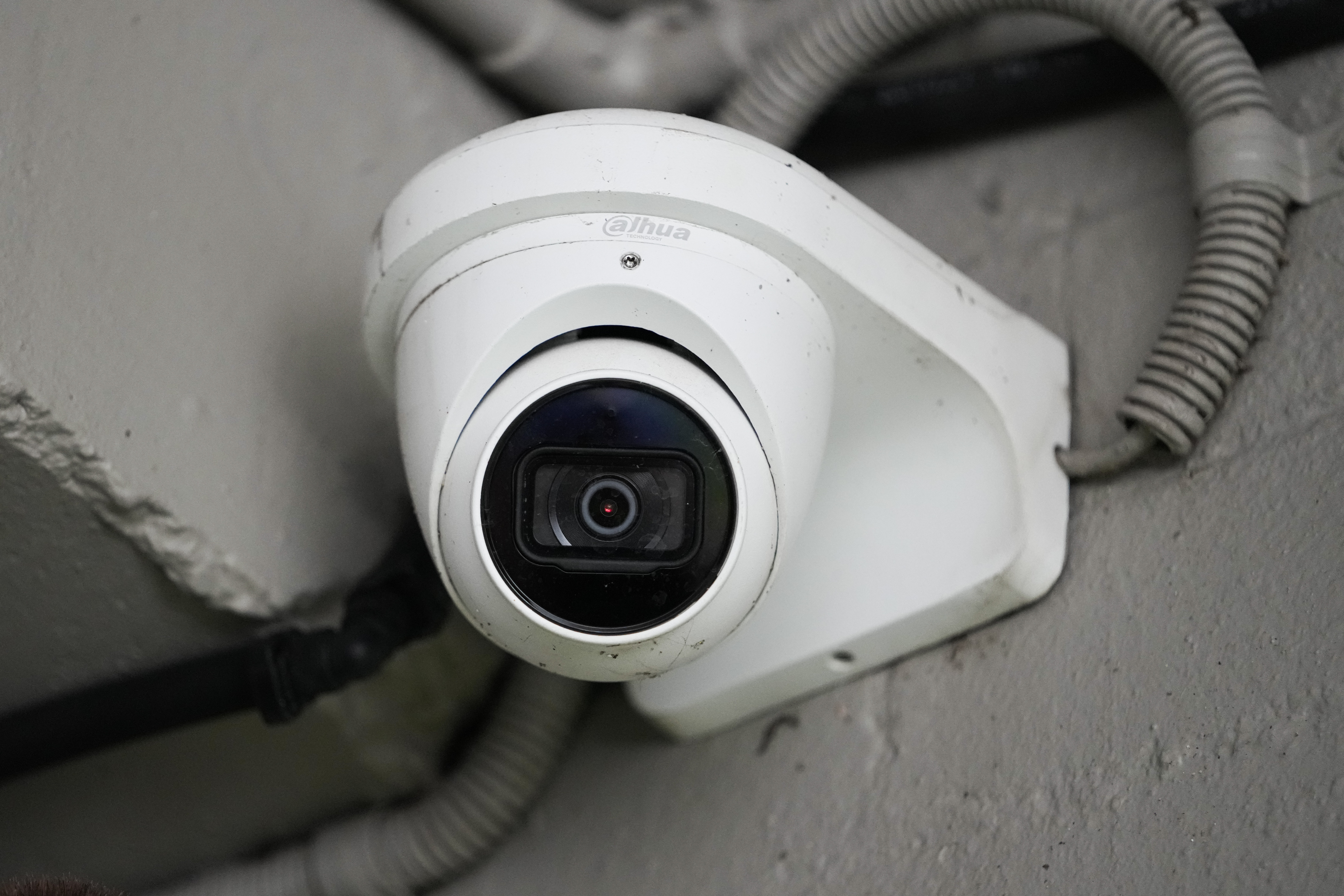 A Dahua security camera in Sydney, Australia. Photo / AP, Mark Baker