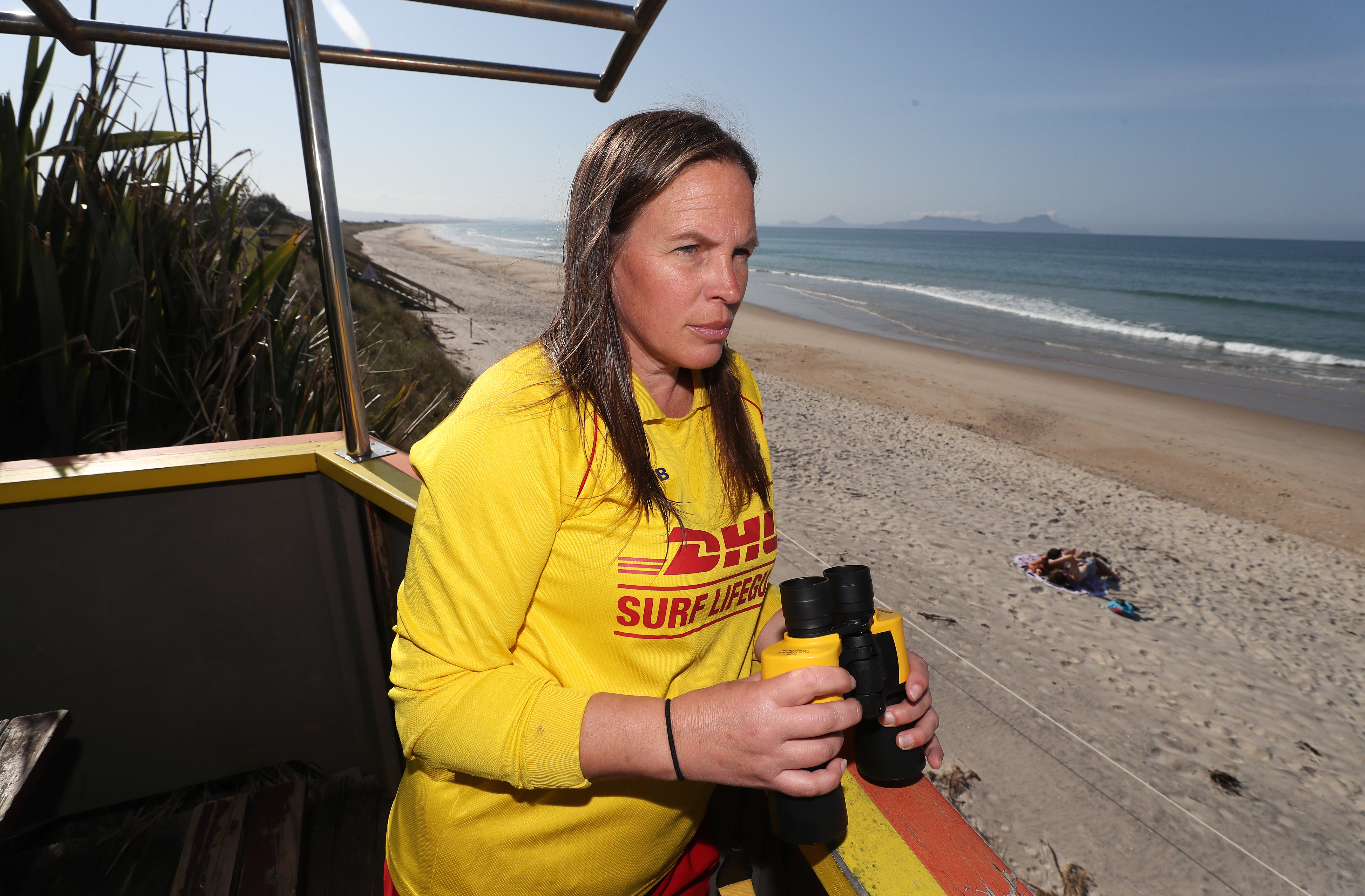 Waipū Cove Lifesaving club captain Kath Manning. Photo / Michael Cunningham