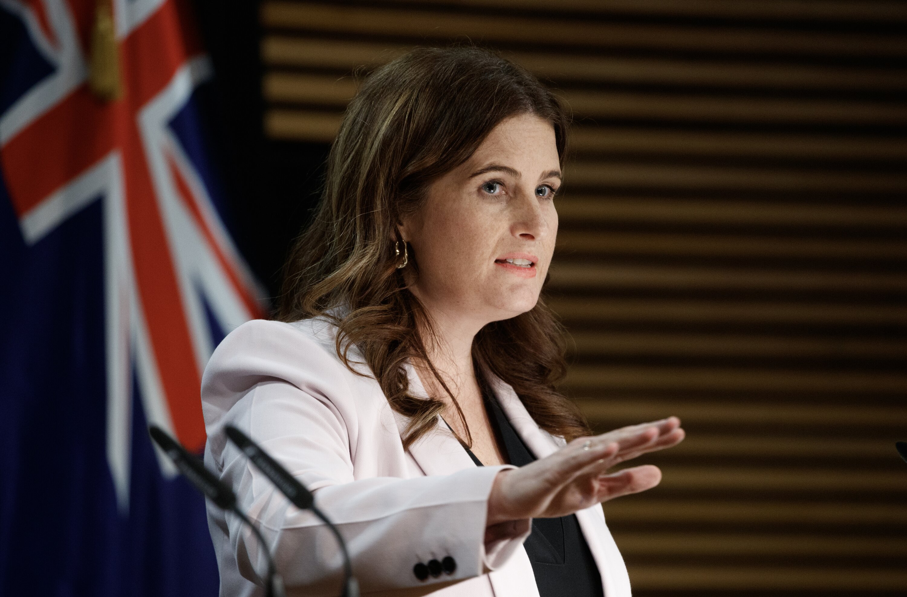 Finance Minister Nicola Willis underlines the power she has to guide how the Reserve Bank regulates banks. Photo / Mark Mitchell