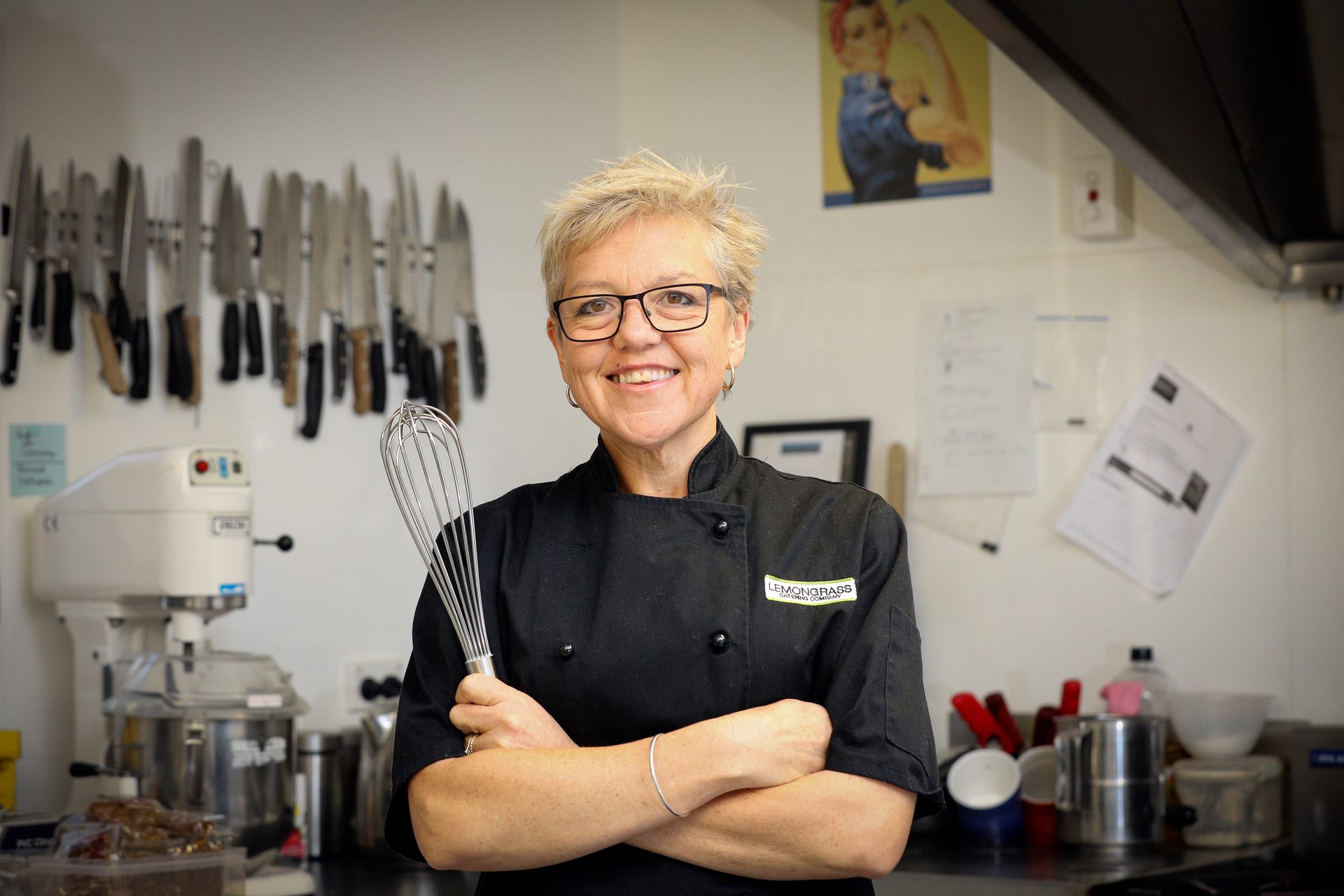 Belinda Lombard, from Lemongrass Catering. Photo / NZME
