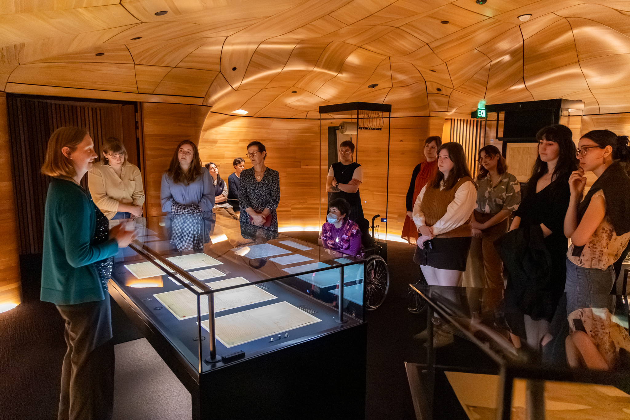 The Treaty of Waitangi is housed at the National Library of New Zealand.