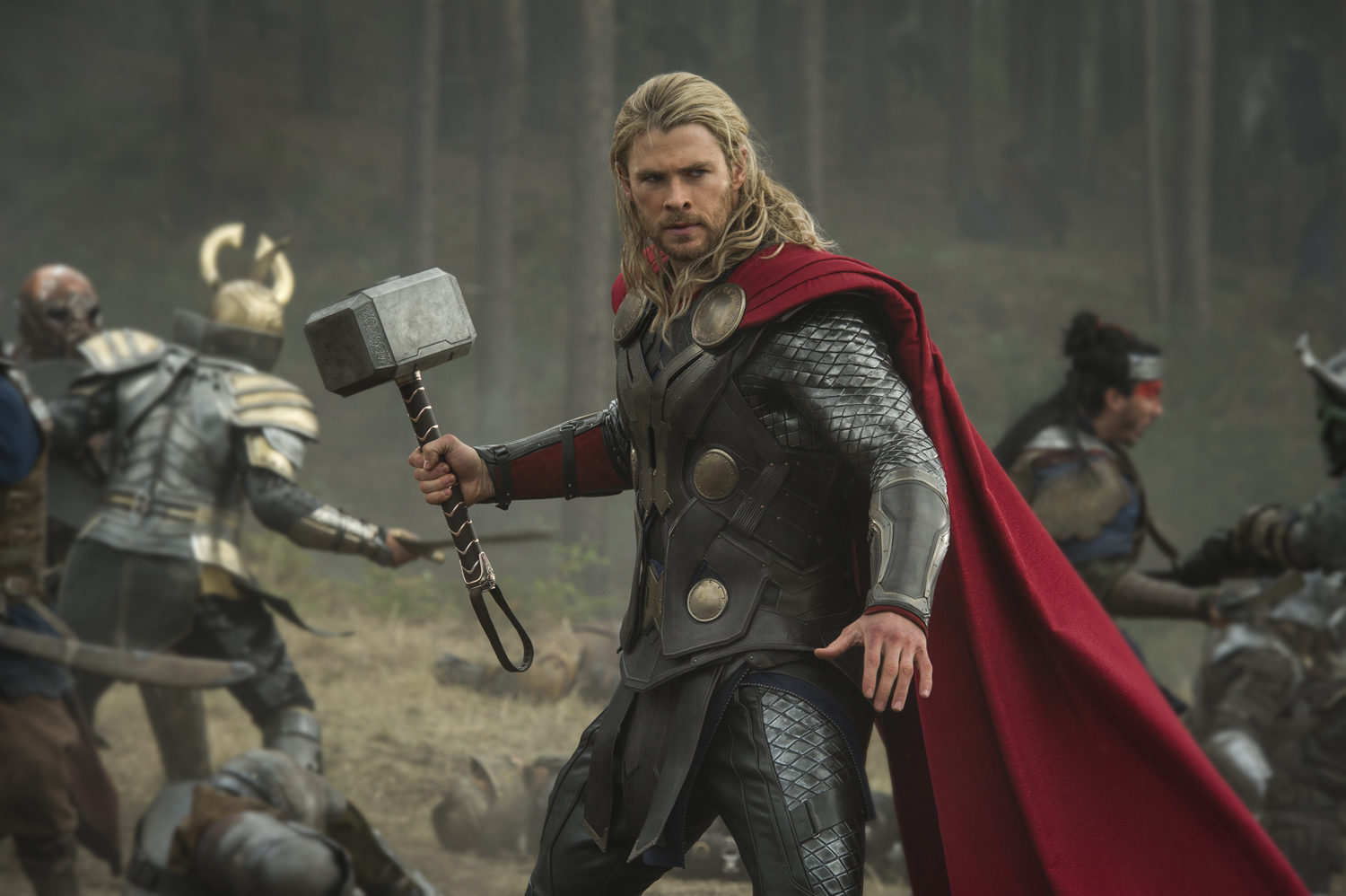 A bit of Taika-styled humour has been a long time coming for Thor, Hemsworth says.