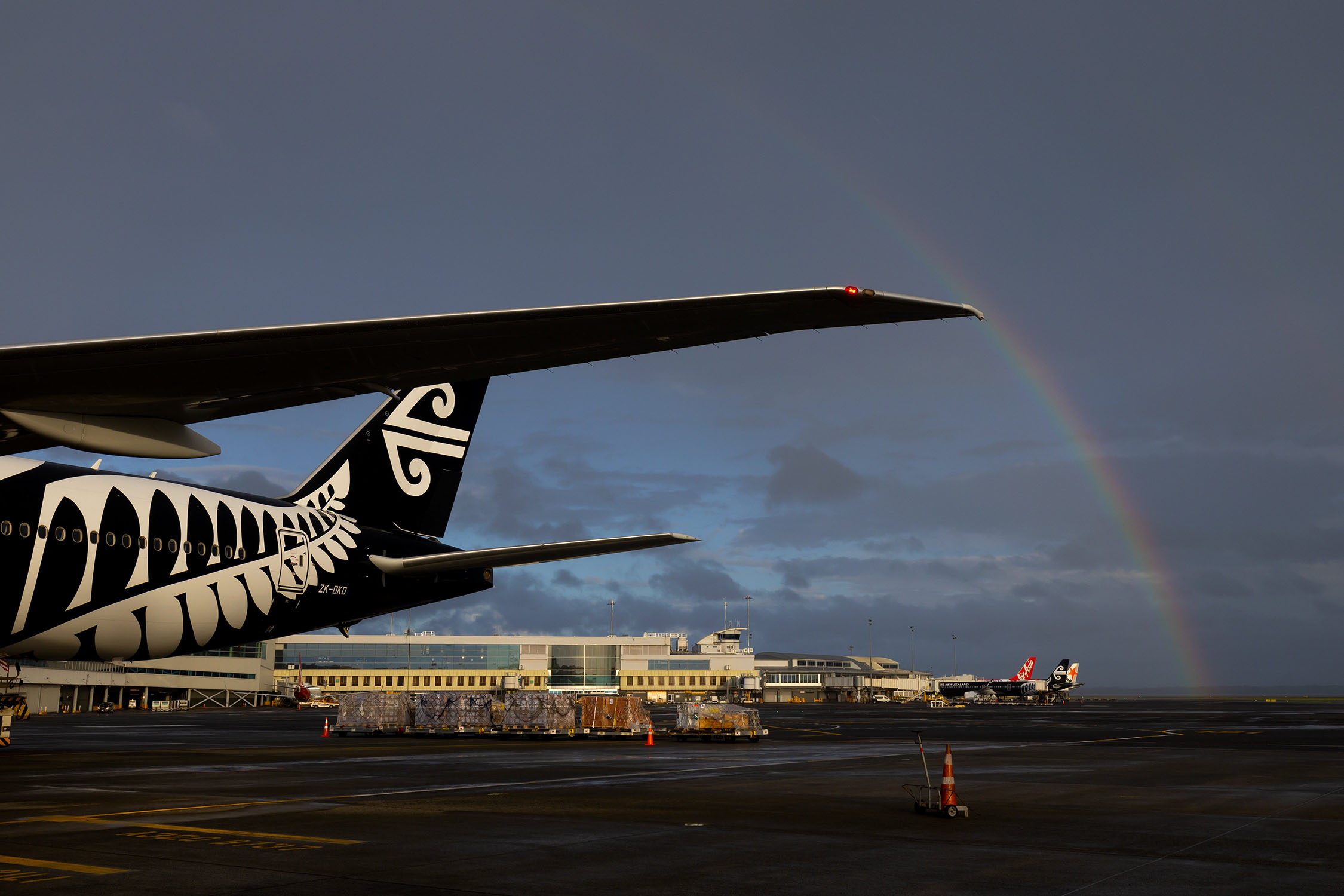 Auckland Mayor Wayne Brown says it's unfair that Auckland International Airport is exempt from paying rates. Photo /  Brett Phibbs