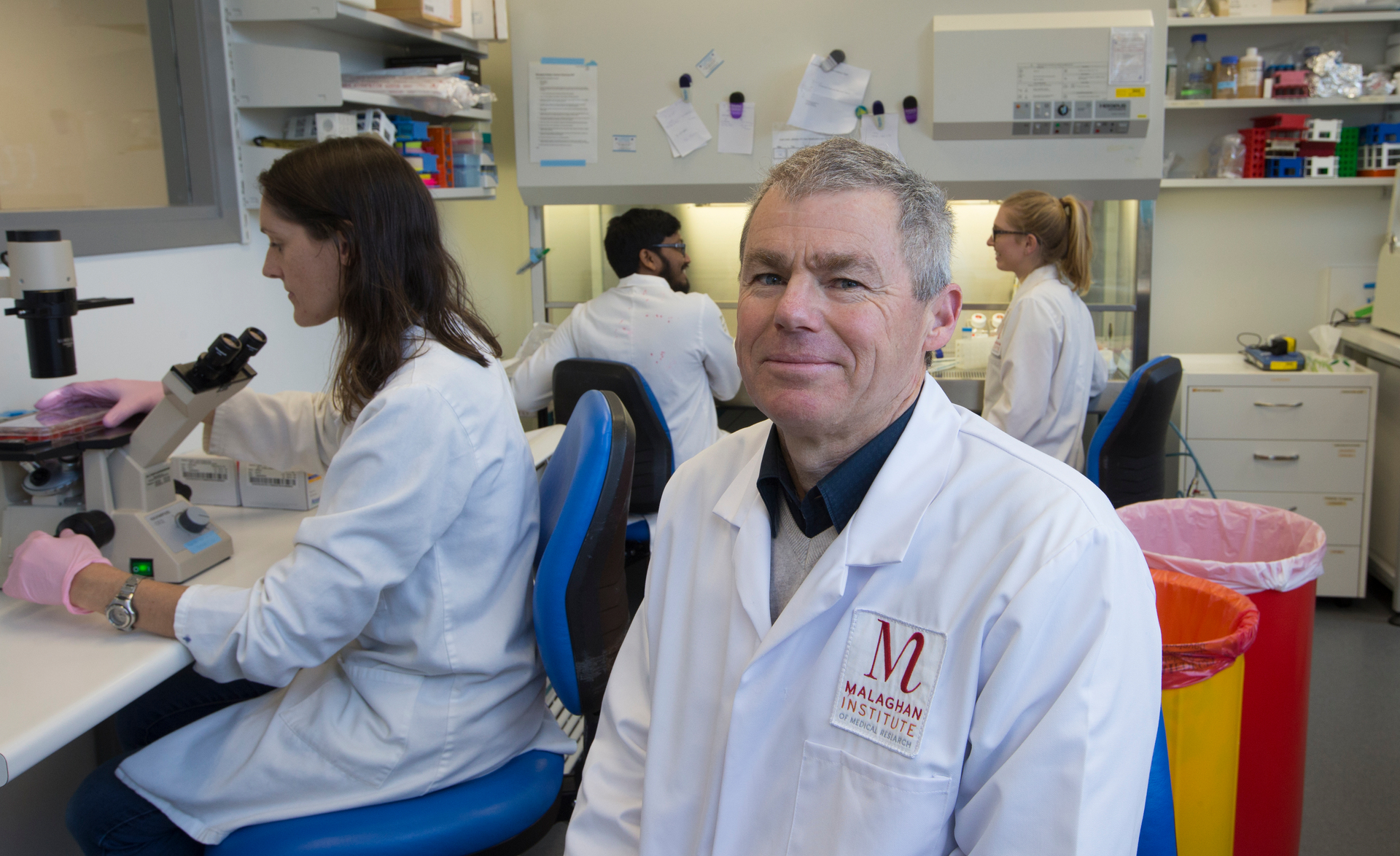 Malaghan Institute head and immunologist Professor Graham Le Gros is directing an effort to secure New Zealand its own Covid-19 vaccine and booster. Photo / Mark Mitchell