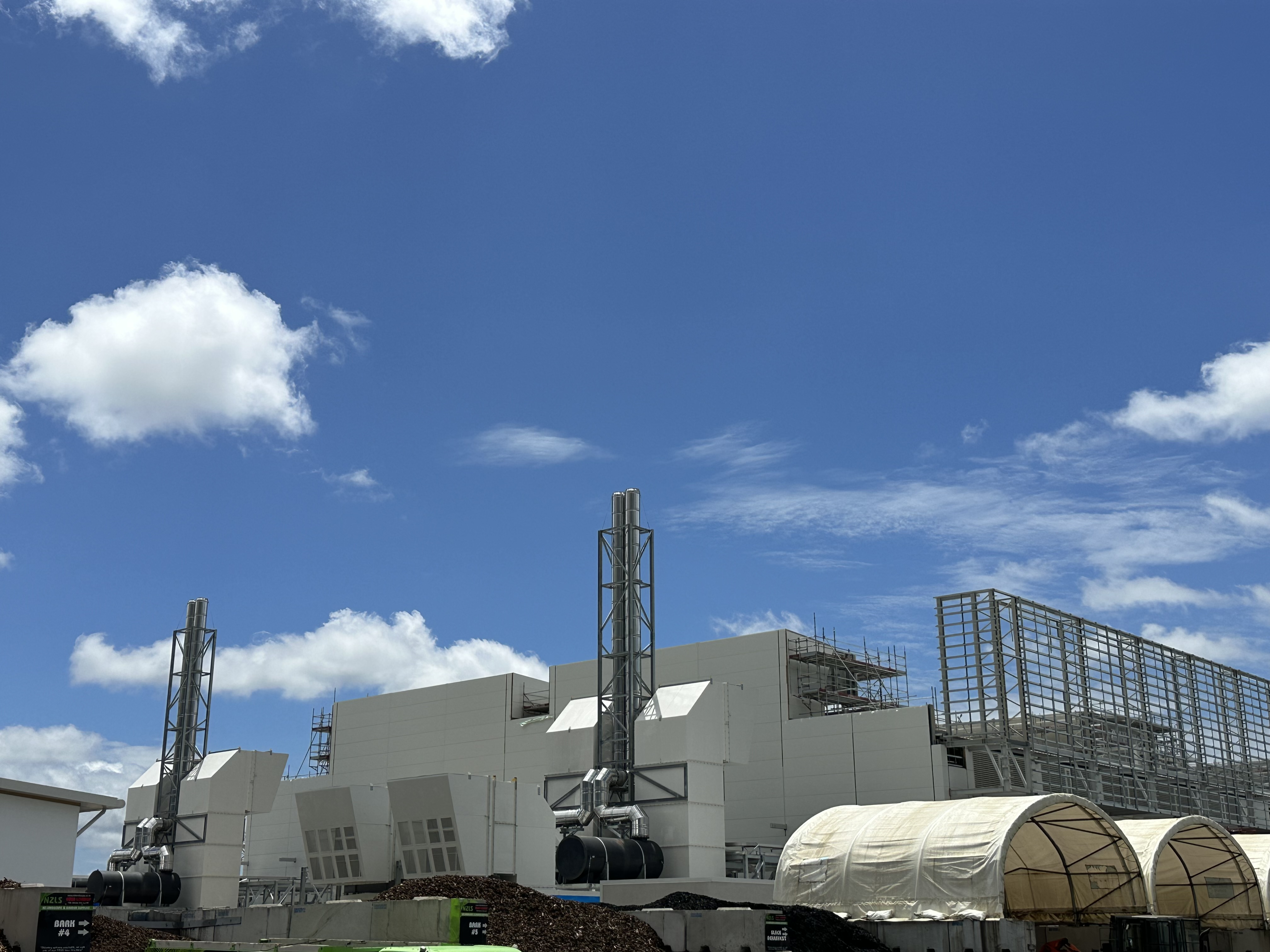 Another view of Microsoft's hyperscale data centre at Westgate. Photo / Chris Keall
