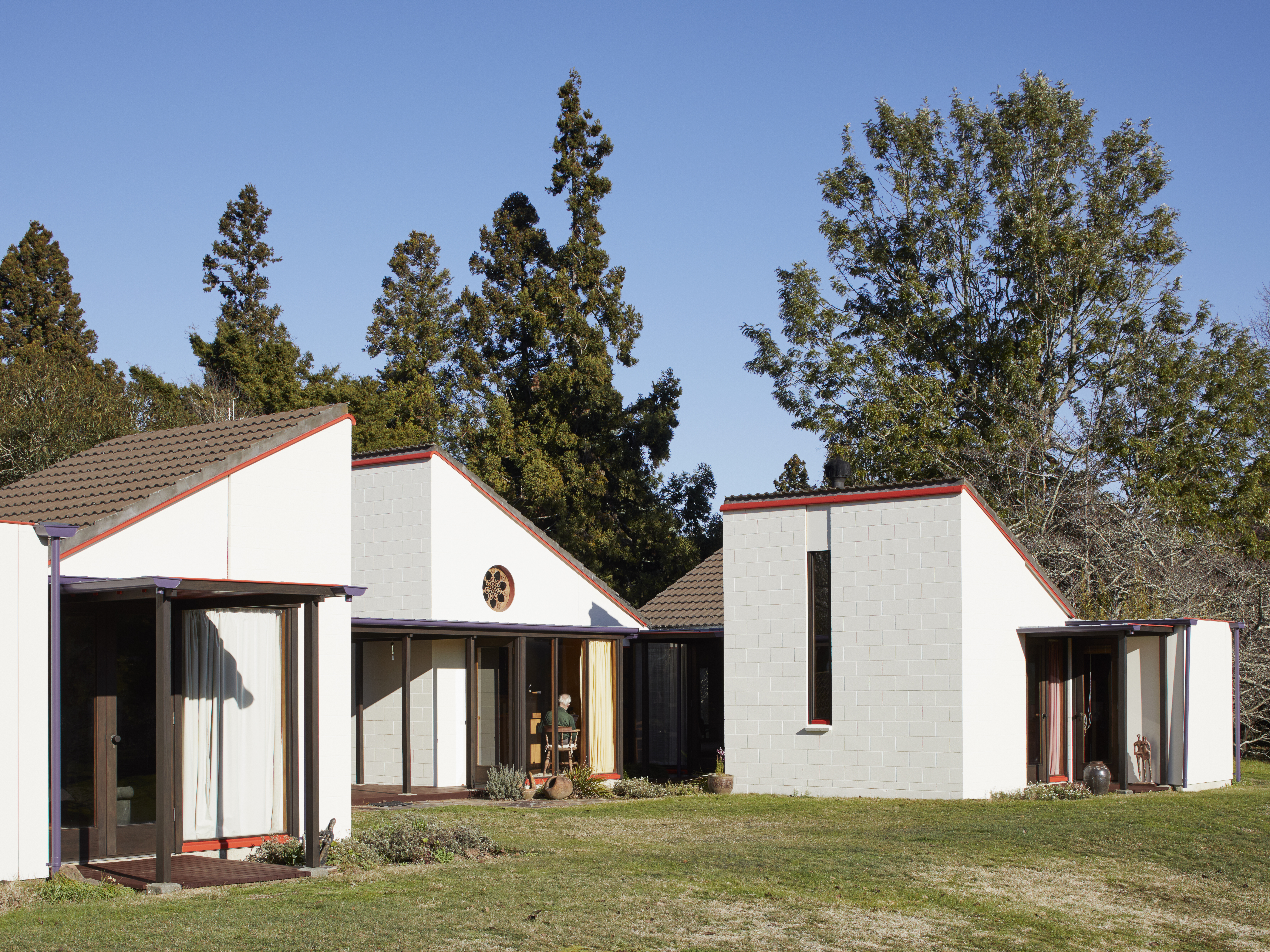 John Scott's Martin House in Hastings, designed in 1971. Photo / David Straight