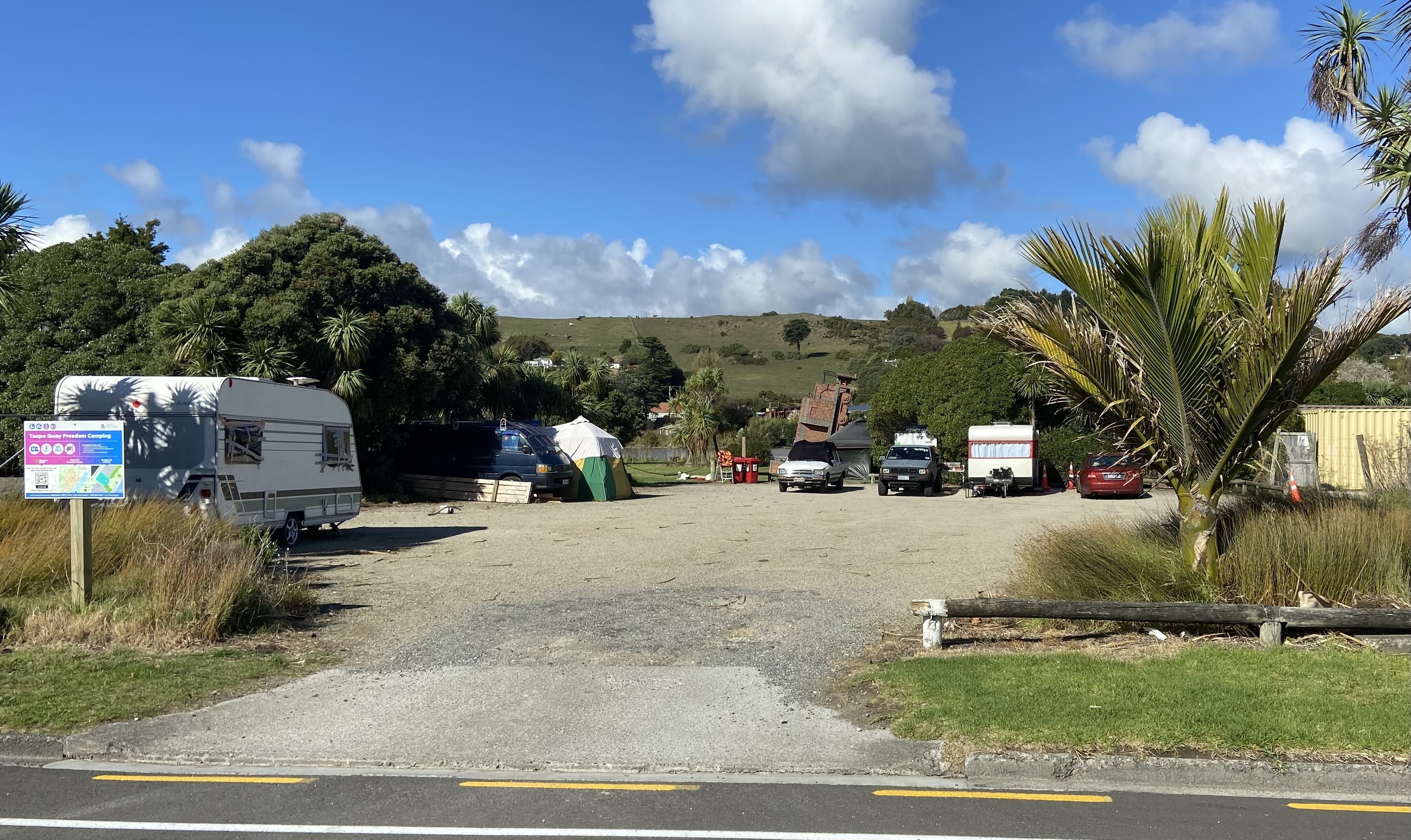 The Taupō Quay site in April this year. Photo / Mike Tweed