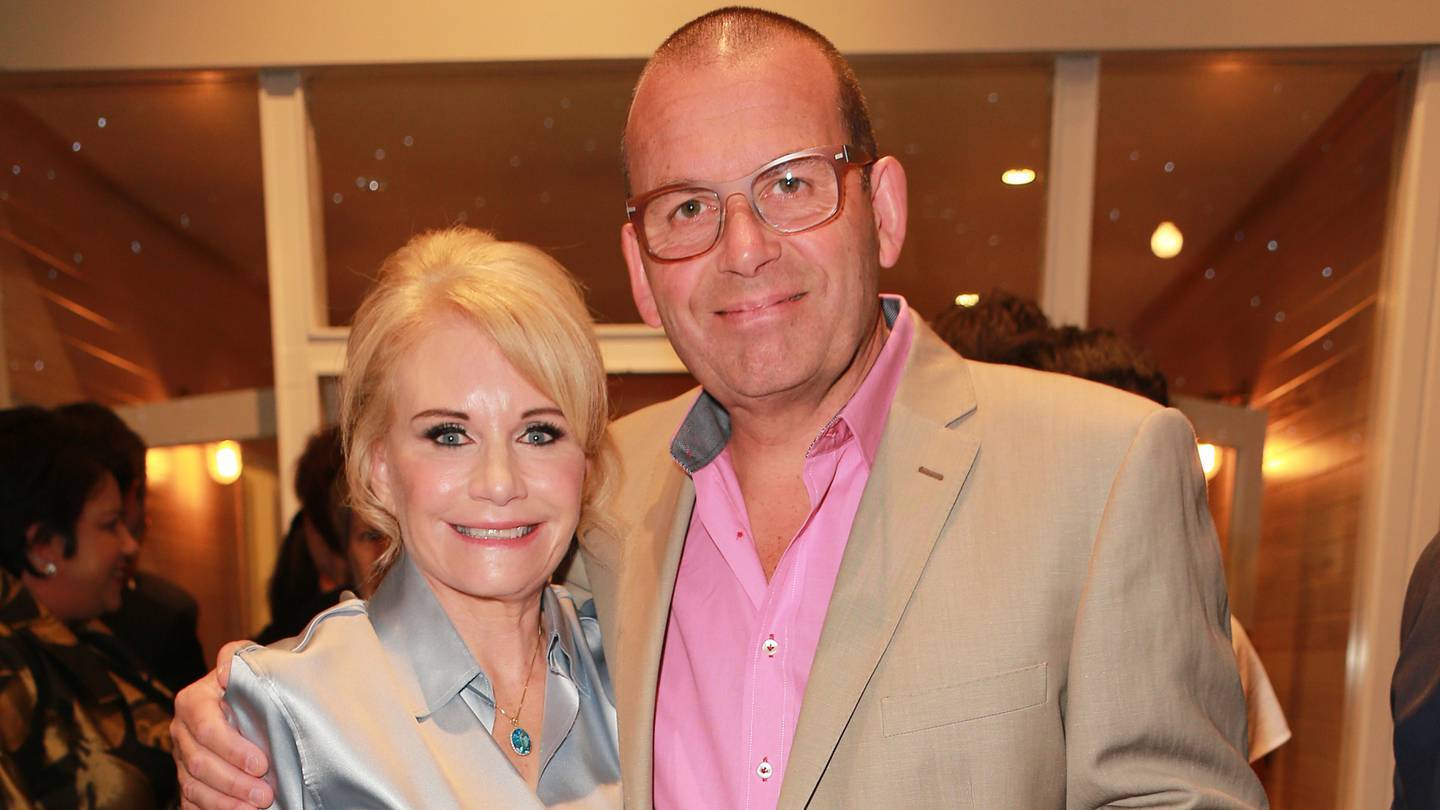 The broadcaster revealed his wife and daughters 'can't swim or lie by the pool unless they're naked' at his Palm Springs home. Photo / Norrie Montgomery