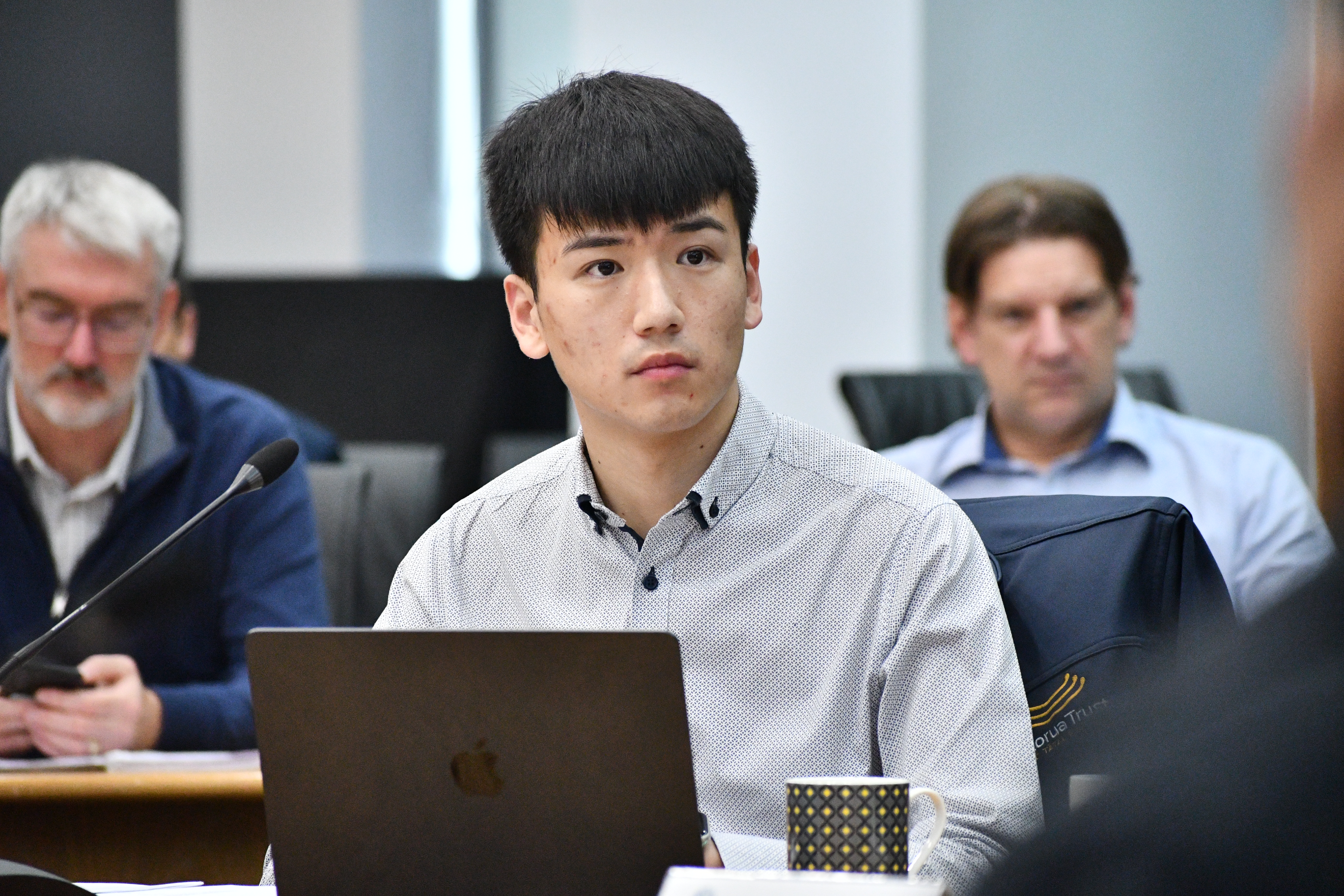Rotorua Lakes Council elected member Fisher Wang. Photo / Laura Smith