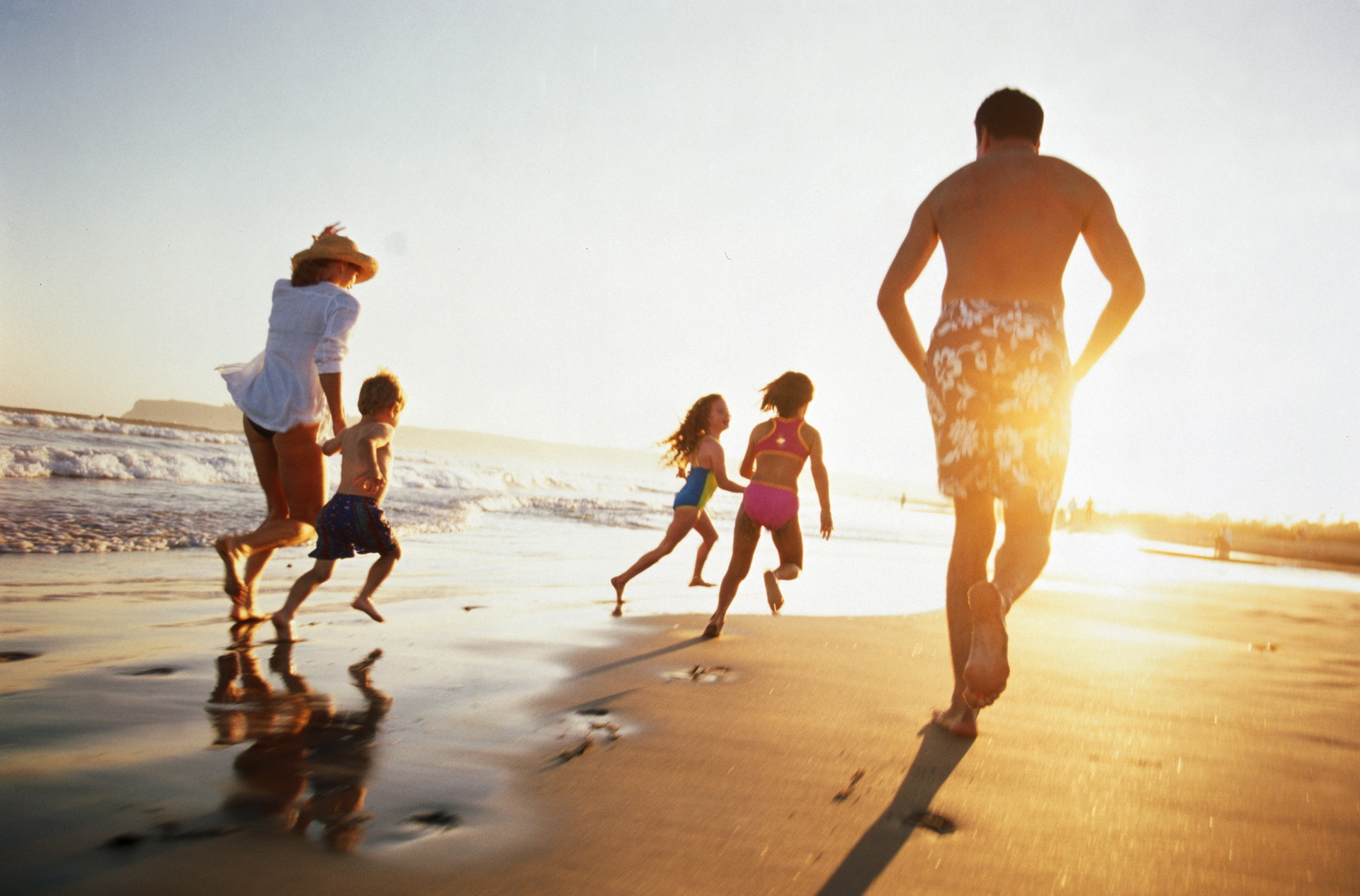 A simple trip to the beach can be a family adventure.