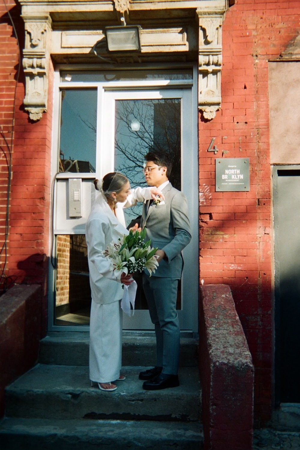 The couple first married in an intimate ceremony in New York City. Photo / Supplied.