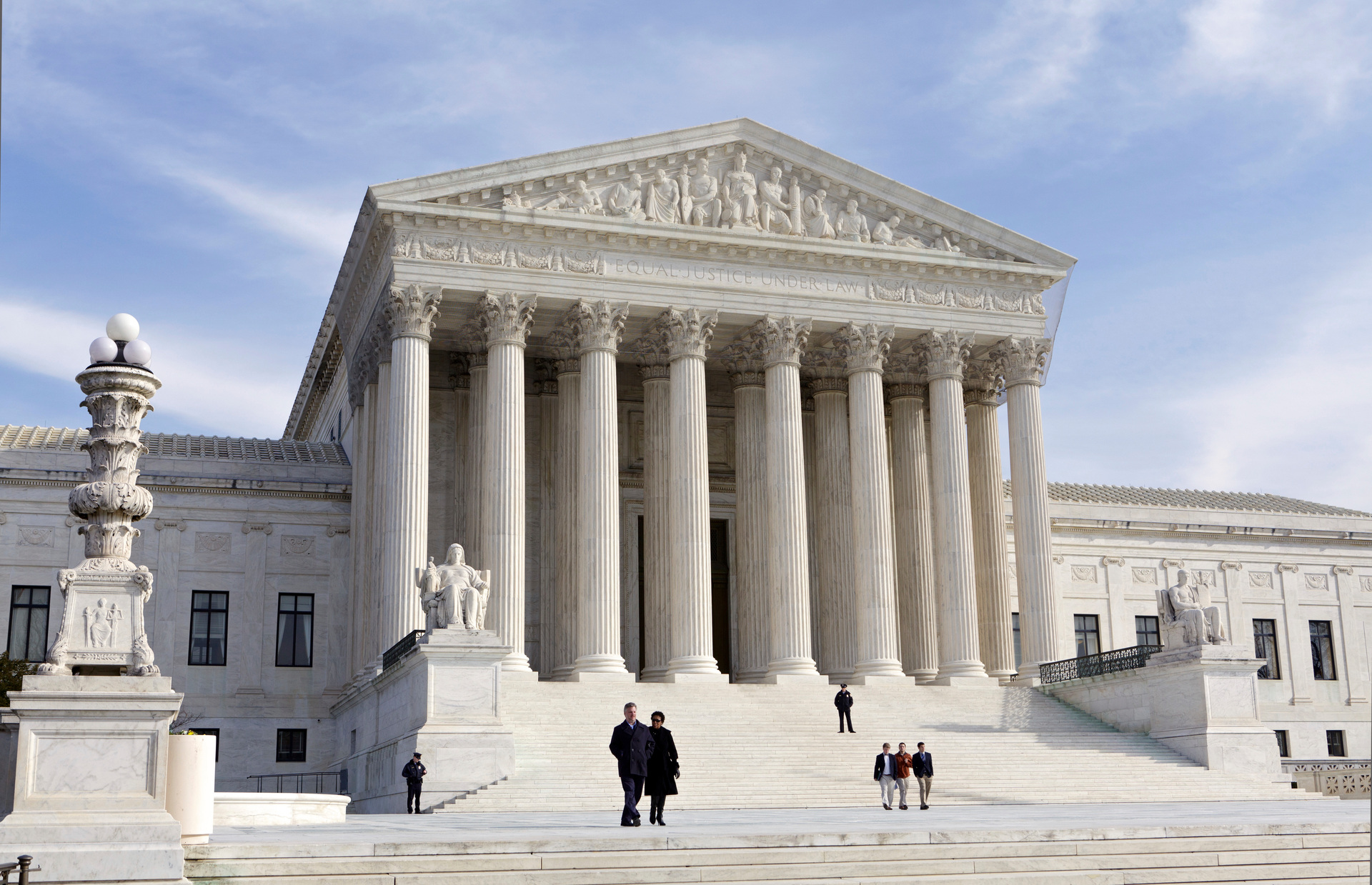 The US Supreme Court has yet to issue a final ruling. Photo / AP