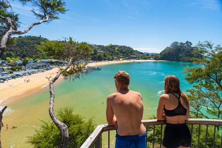 Kaiteriteri Recreation Reserve is home to the Tasman Bay's most popular holiday parks. Photo / Nelson Tasman