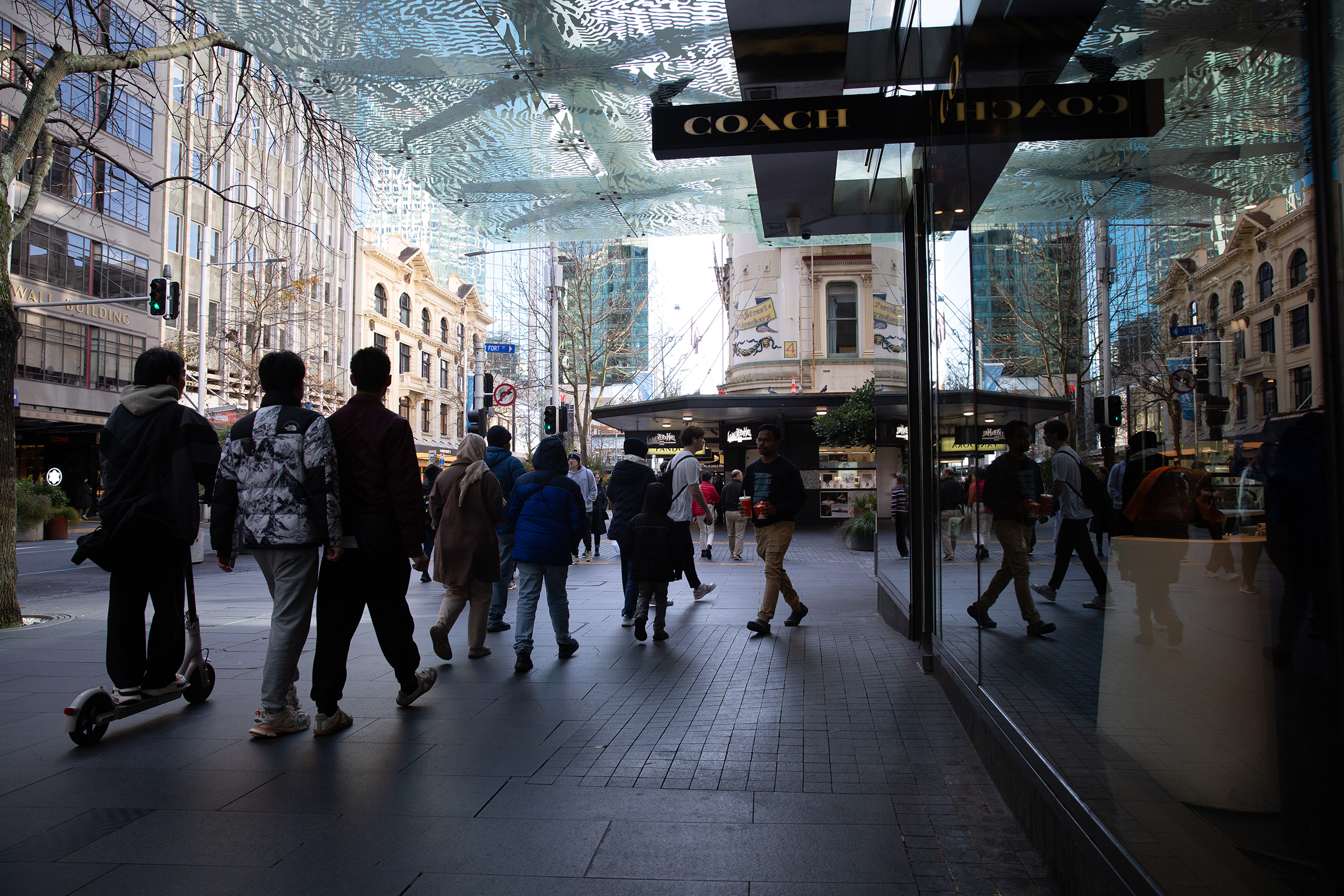 Heart of the City chief executive Viv Beck says the number of shoppers in central Auckland has dropped by 25 per cent. Photo / Sylvie Whinray