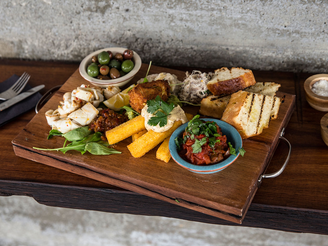 The Onslow sharing platter. Picture / Guy Coombes