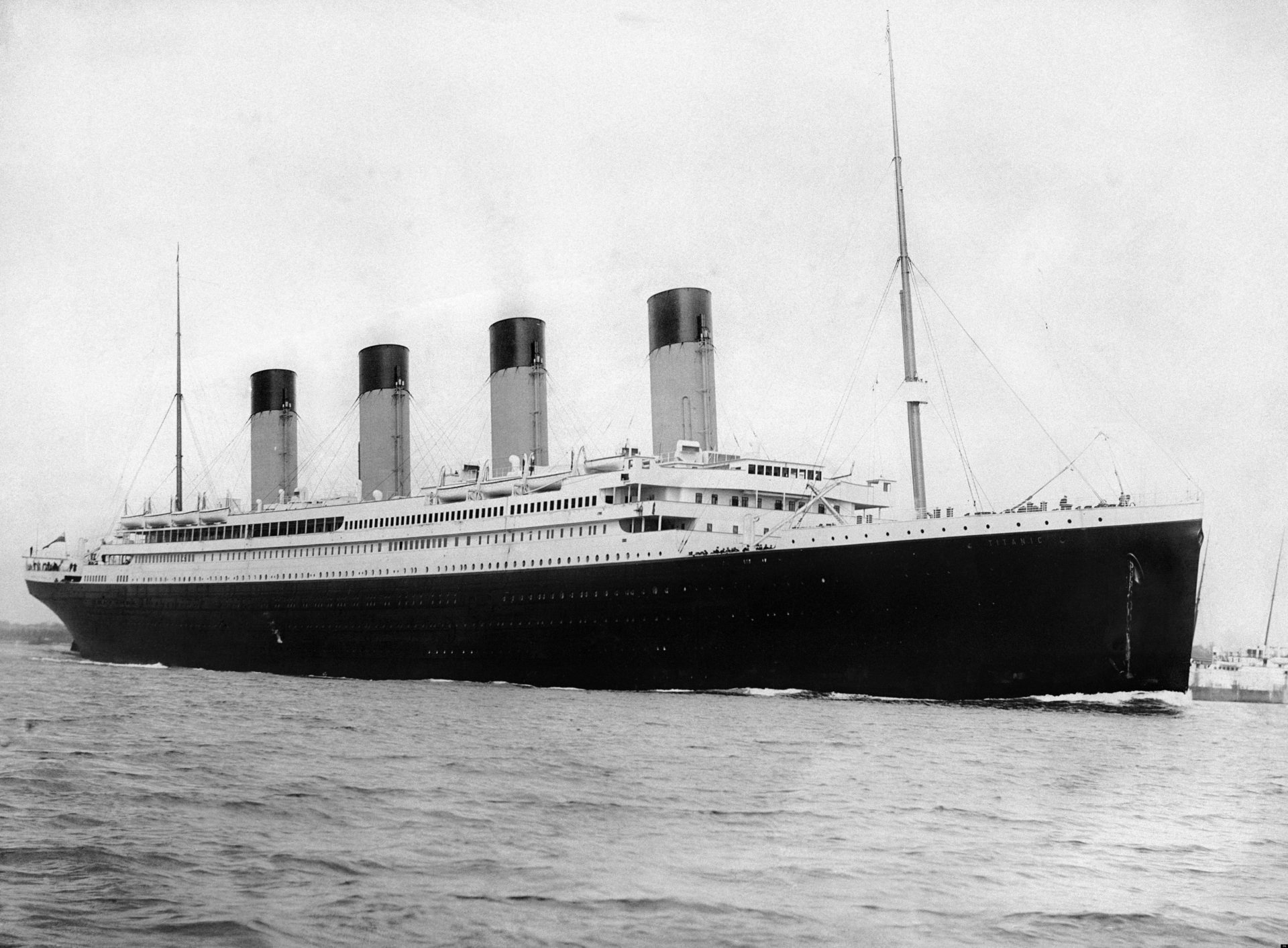 RMS Titanic departing Southampton on April 10, 1912. Photo / F.G.O Stuart