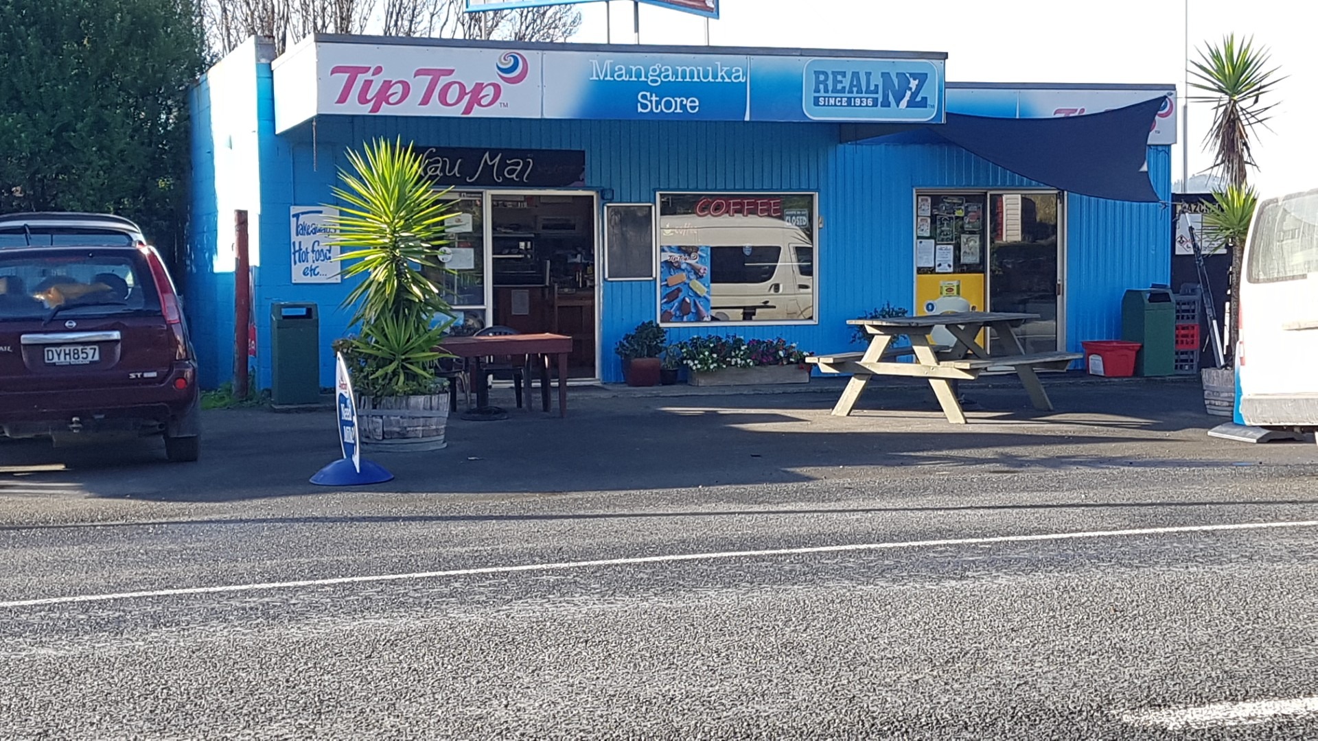It’s been a tough few years for the Mangamuka Store after SH1 was closed over the Mangamuka Range due to slips. But it’s survived thanks to its loyal locals and the workers from the Mangamuka repair job.
