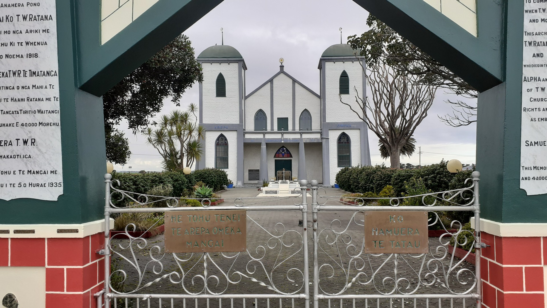 Whakamoemiti at the temple at Ratana Pa on January 25 will be a local community event requiring vaccine passes, photo ID and masks. Photo / Moana Ellis