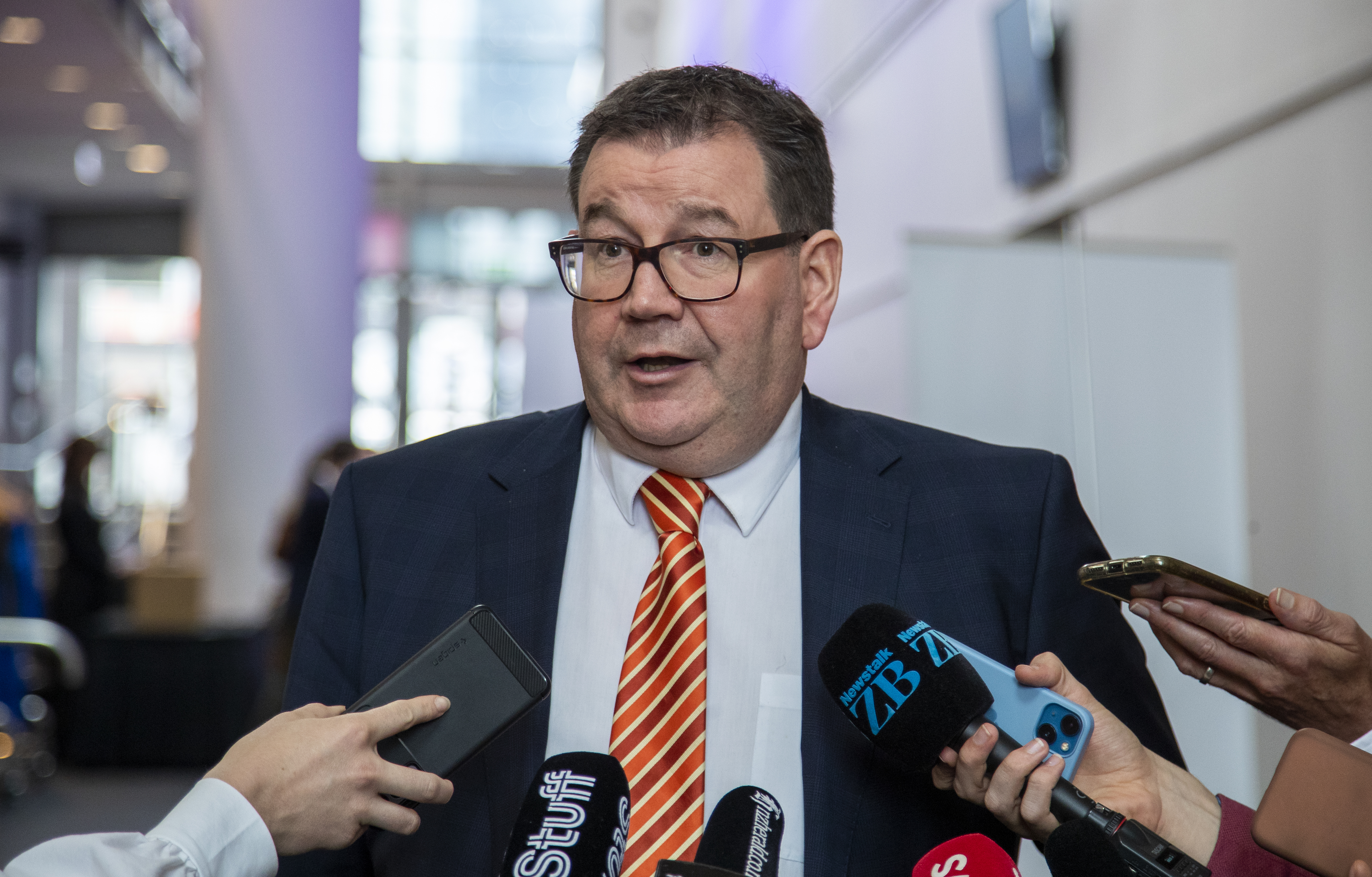 Finance Minister Grant Robertson would not say what was still in play for Labour’s upcoming tax policy. Photo / Mark Mitchell
