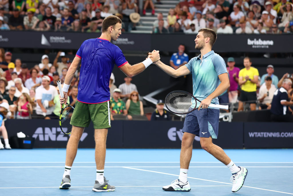 Michael Venus and Nikola Mektic have produced strong results early into their partnership. Photo / Getty Images