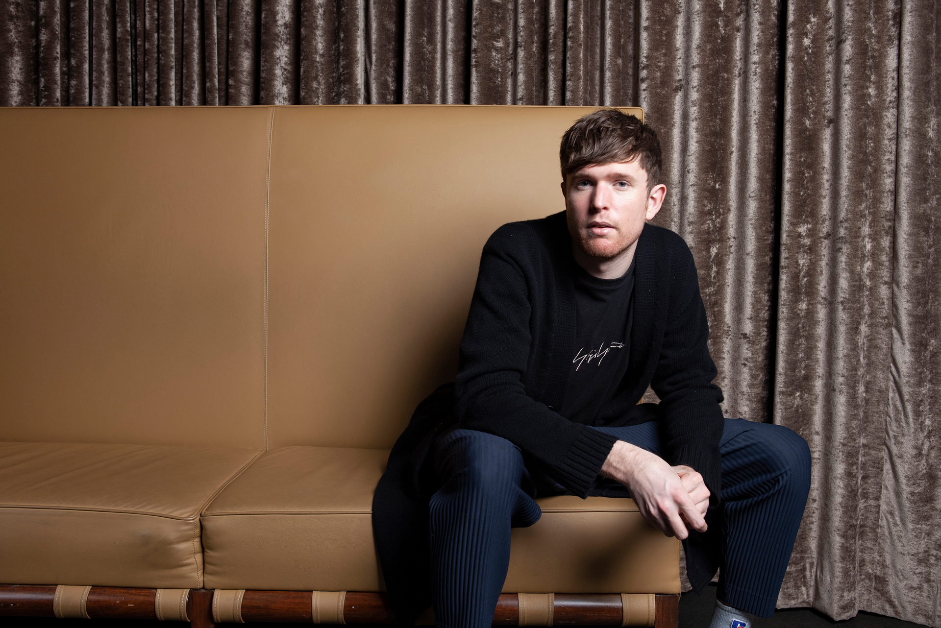 Musician James Blake at the SLS Hotel in Los Angeles after releasing his new album, Assume Form. Photo / AP