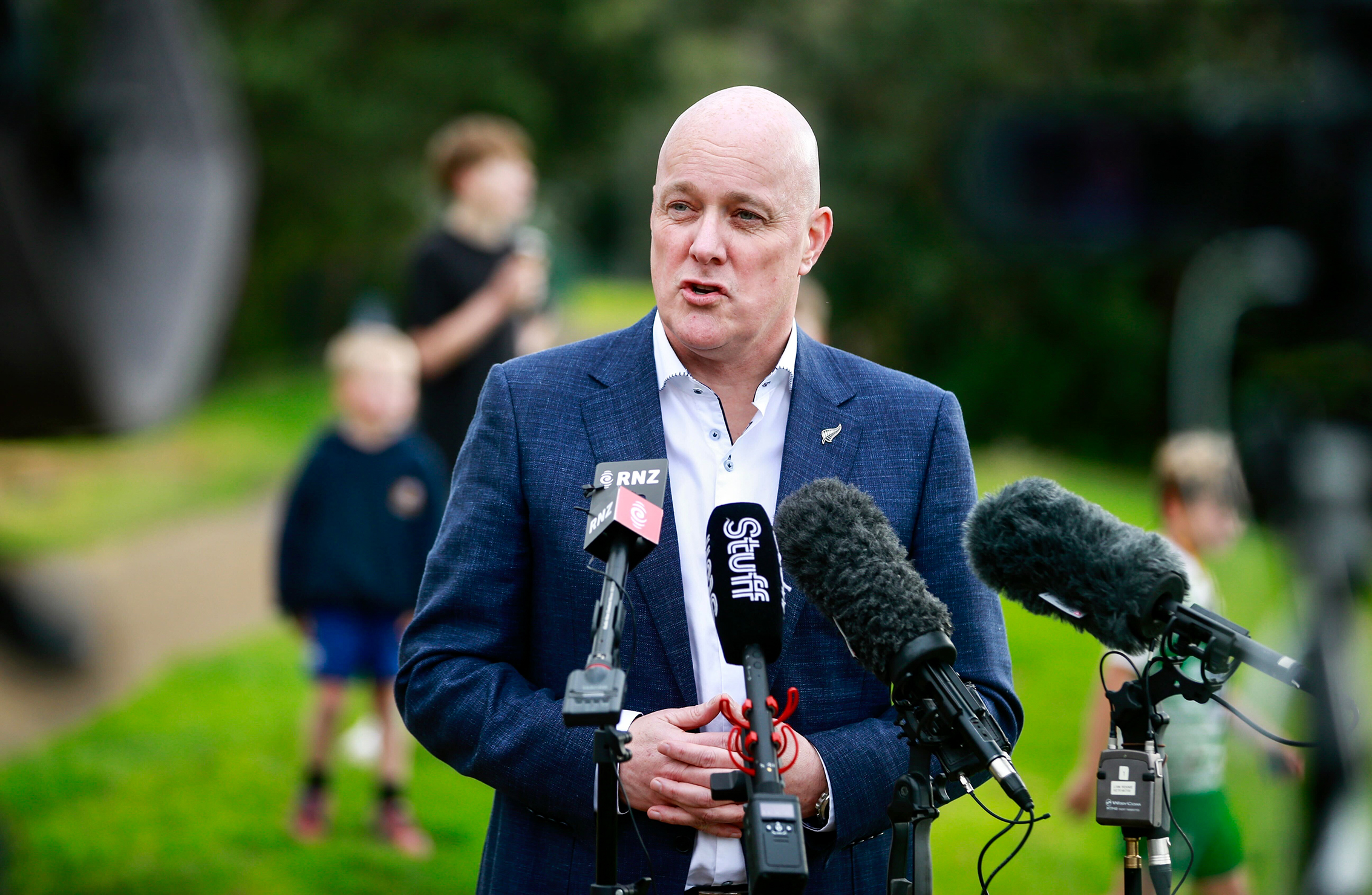 National Party leader Christopher Luxon says access to abortion won't become more restricted if he becomes Prime Minister. Photo / Alex Burton