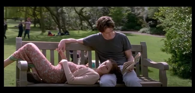 The scene from Notting Hill. Photo / Supplied via news.com.au
